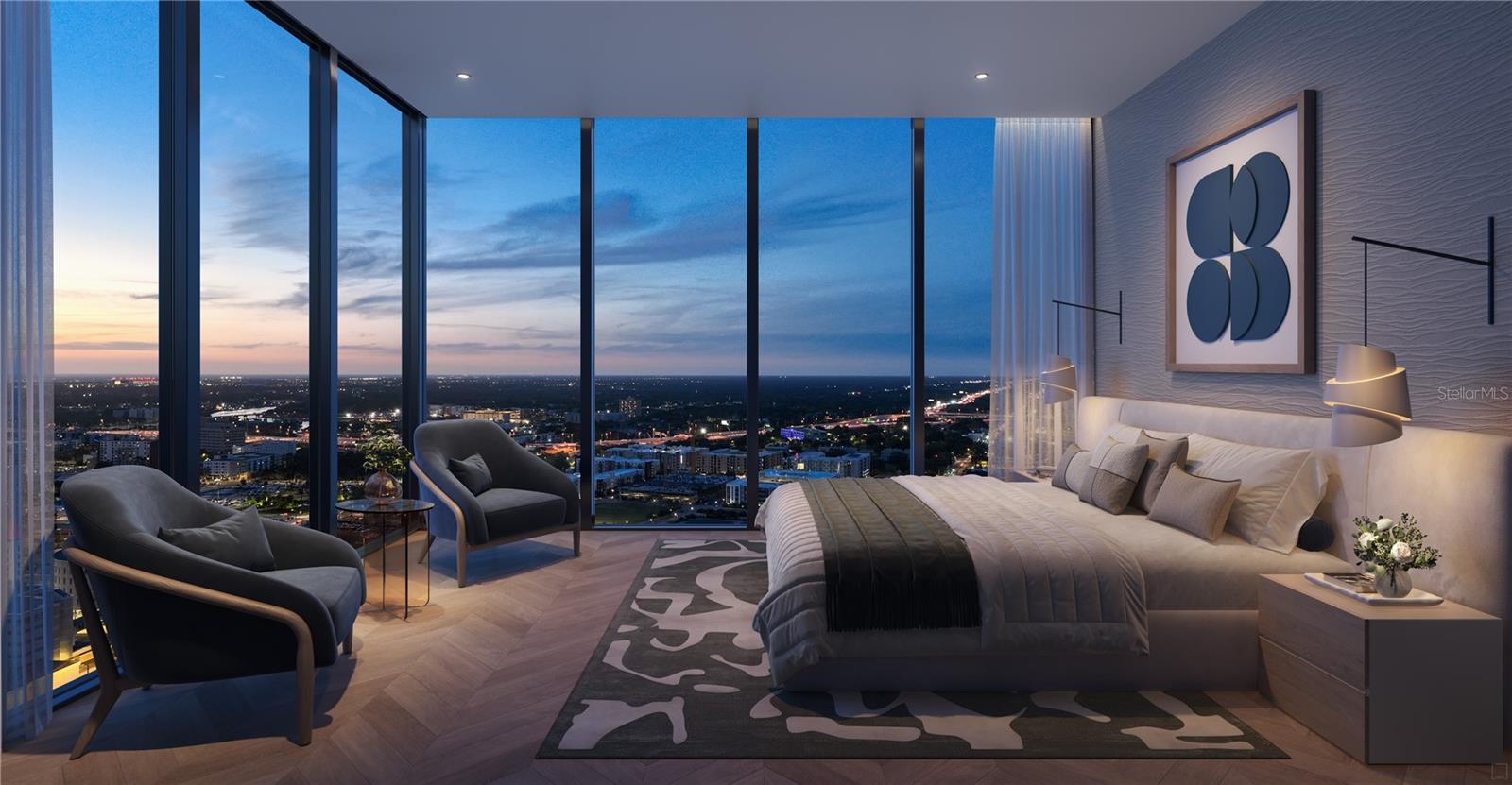 One or more photo(s) has been virtually staged. Pre-Construction. To be built. Welcome to the Palatial Penthouse 3805 at Hotel ORA & Private Residences, Tampa’s newest crown jewel. Rising 39 stories above the city near the much anticipated Water Street Phase 2, Hotel ORA offers a seamless fusion of European-inspired elegance, modern sophistication, and sweeping views of the bay and downtown skyline. Each residence has been thoughtfully designed with soaring ceilings, contemporary finishes, and exceptional attention to detail, creating a truly elevated living experience.
Life at Hotel ORA redefines modern luxury. Residents enjoy access to a full-service spa, a resort-style pool with multiple jacuzzis, signature dining options, and in-residence room service. Additional amenities include a state-of-the-art fitness center, expansive event spaces, on-site daycare, concierge services, and valet parking, all curated to deliver an effortless, sophisticated lifestyle.
Ownership includes VIP membership benefits, granting first access to exclusive private events and curated experiences. With eight custom floorplans available, this is a rare opportunity to secure a home in one of Tampa’s most anticipated luxury developments. Hotel ORA & Private Residences offers a visionary lifestyle where design, luxury, and innovation meet.