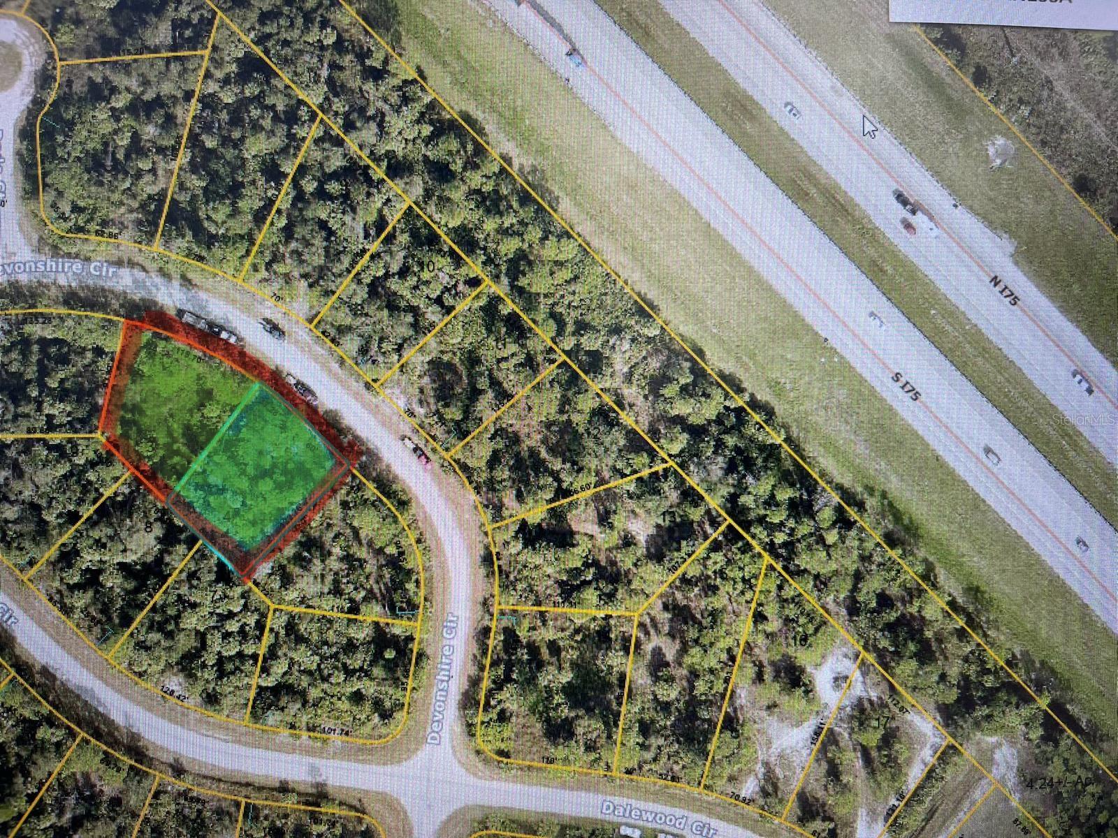 Two separate parcels for 2 Single Family Houses or build your dream large house with plenty space for your fruit trees, pool, and/or even a sport court. Total area of both lots is over half an acre. Very good developing location easy access to I-75.