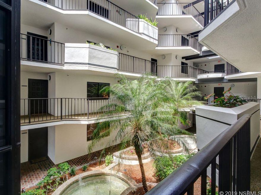 Condo located on the north side of building. Beautiful view from living room and balcony. So close you can hear the waves crashing. Tile throughout home. 2 full baths one is a walk in shower the other is tub-shower combo. Spacious master bedroom with private sliders leading to balcony. Fountain in Atrium area gives a wonderful feeling every time you come home. Fully furnished and ready for you to move in. Vacation Rentals are allowed if new owner wanted to use it as a secondary home. ;LocationDescription: Condo ;Water: City