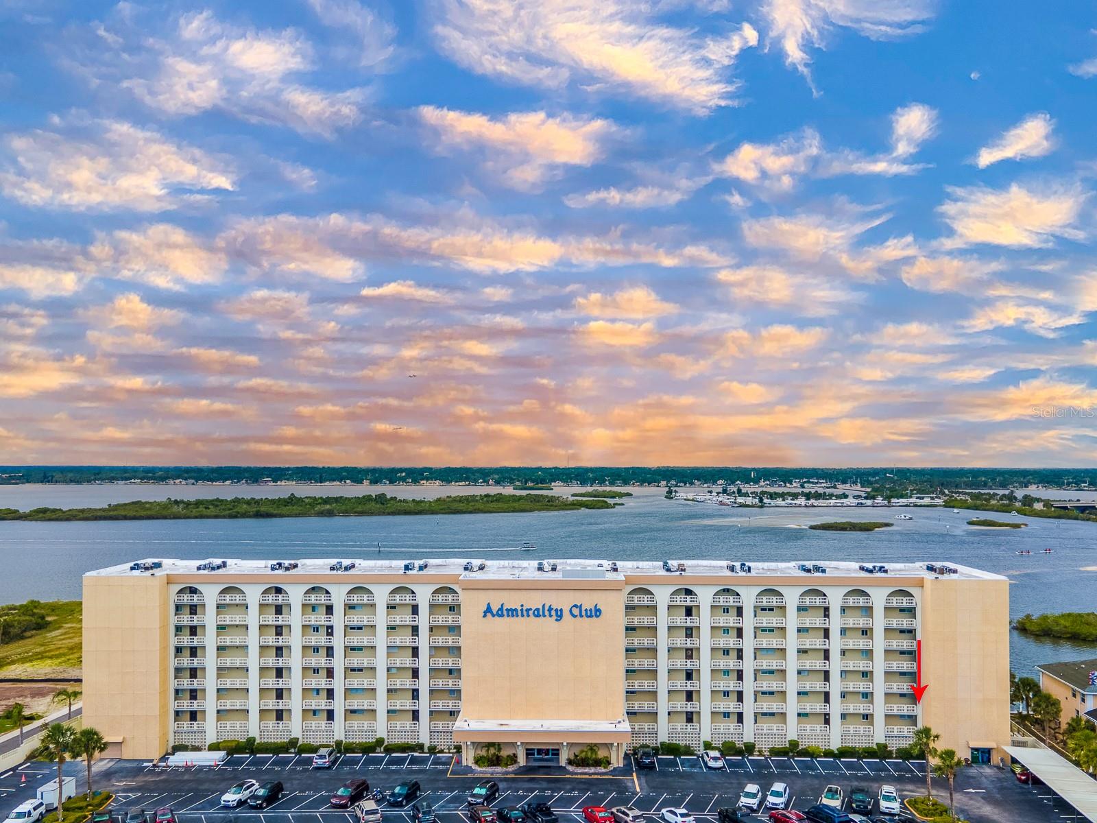 Welcome to the Admiralty Club – The Jewel of Port Orange. Family owned for over 25 years, this light-filled, 3rd-floor END UNIT is the ONLY 3 BEDROOM condo currently available in this direct riverfront community—and no 3-bedroom unit has sold here in over two years.
The fully RENOVATED kitchen and bathrooms offer a designer’s touch with quartz countertops, high-end soft-close cabinetry, and sparkling fixtures. This 1,495 sq ft FURNISHED condo delivers stunning, uninterrupted Intracoastal views from the moment you step through the front door—watch boats and pelicans drift by from your dining room, living room, master bedroom and private balcony with 416 feet of river frontage and breathtaking panoramic views. Additional highlights include electric storm shutters and an assigned covered parking spot. Resort-style amenities feature a heated riverfront pool, fishing dock, floating kayak launch, BBQ area, sauna, bike storage, and the lively Pelican Lounge—complete with billiards, ping pong, library, large-screen TV, and a full community kitchen for events, sunset socials, parties, puzzles, and more. The HOA is fully funded, has passed the SIRS Engineering Study and Milestone Report, and offers a full-time on-site manager. The Admiralty Club is also one of only 40 VA-PRE APPROVED condominiums in Volusia County. Coastal living doesn't get more secure—or more scenic—than this. Don’t miss your opportunity to own this exceptional END UNIT and your own piece of paradise.
