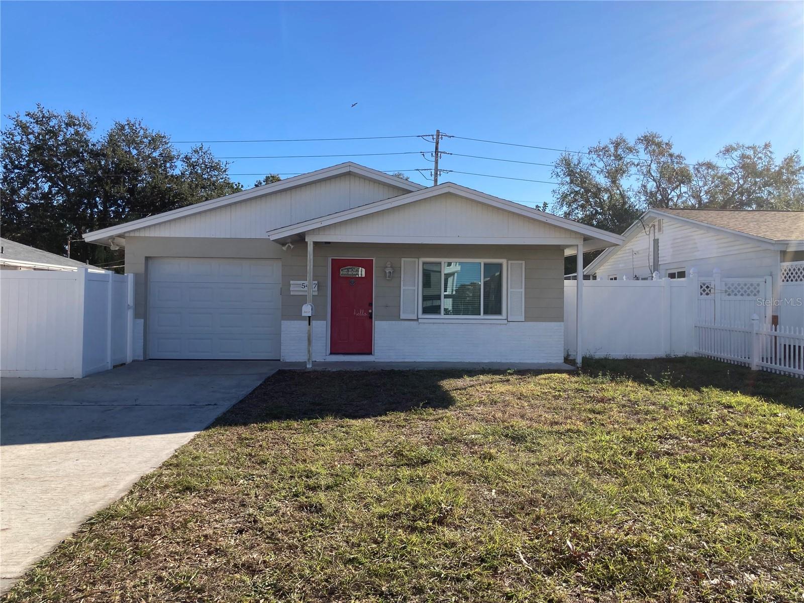 Adorable 2/1 in the heart of St. Pete. Nicely upgraded with fenced yard for privacy. One small dog or cat considered. $300 Non-Refundable Pet Fee Per Pet. Pets require screening and approval.