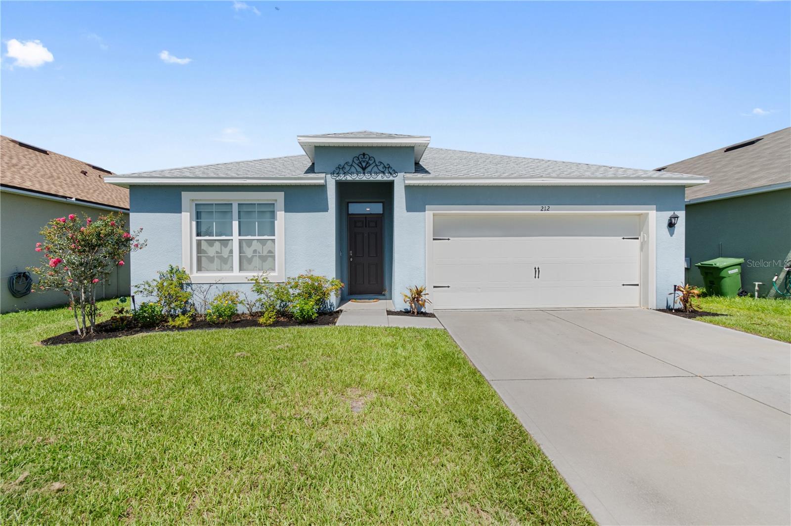 Upgraded 4BR/2BA Smart Home with Fenced Yard – Built in 2021
Welcome to 212 Caleb Way, a beautifully upgraded 4-bedroom, 2-bathroom home located in Winter Haven’s sought-after Jace Landings community. Built in 2021, this home features a functional, open-concept layout and a long list of modern enhancements that make it truly move-in ready.
Inside, you’ll love the durable luxury vinyl plank flooring, fresh interior paint, and spacious living area perfect for family life or entertaining. The kitchen is a standout with stainless steel appliances, a large center island, and a remodeled walk-in pantry for added convenience and storage.
The private primary suite features a walk-in closet, dual sinks, and new glass shower doors for a sleek, modern touch. Three additional bedrooms offer plenty of space for guests, an office, or hobbies.
Tech-savvy buyers will appreciate the built-in smart home features, including home security and climate controls.
Enjoy outdoor living in the fully fenced backyard, ideal for pets or play, with a sprinkler system and updated landscaping to complete the package.
Additional features include:
2-car garage
Indoor laundry room
Block/stucco construction
Like-new systems: roof, HVAC, appliances (2021)
Located close to shopping, dining, schools, hospitals, and major highways, this home combines modern convenience, efficient design, and comfort.
Don't miss this opportunity to own a stylish, smart, and low-maintenance home in one of Winter Haven’s most convenient neighborhoods. Schedule your tour today!