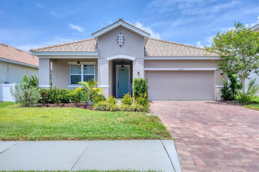 Welcome to 2034 Mesic Hammock Way, a beautifully updated 2019 build, 4-bedroom, 2-bathroom home nestled in the highly sought-after gated community of Stoneybrook at Venice! Freshly repainted interiors and refreshed carpet in several rooms make this home feel like new and completely move-in ready.
Enjoy an open-concept layout with plenty of natural light, a spacious kitchen with ample cabinetry and counter space, and a generous primary suite with a walk-in closet and en-suite bath. Whether you’re hosting friends or enjoying a quiet night in, the flexible living spaces are perfect for modern living.
Step outside to your covered lanai and private backyard with peaceful preserve views—offering space to unwind or room to add a future pool.
This community offers resort-style amenities including a pool, splash pad, fitness center, tennis & pickleball courts, playground, sand volleyball, and more—all with low HOA fees. Plus, you’re zoned for top-rated schools and just minutes to shopping, restaurants, and the beach!
Don’t miss your chance to own in one of Venice’s most beloved neighborhoods. Schedule your showing today!