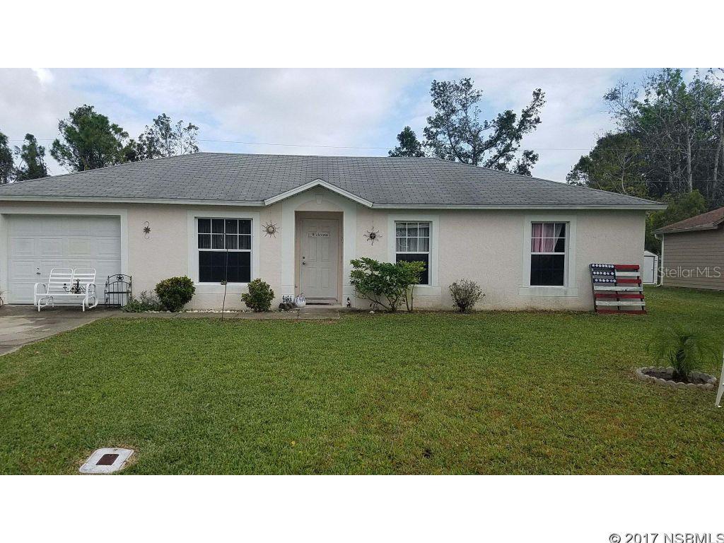 Move in ready. Cozy, cute, and clean 3 bedroom 2 bath home in nice Florida Shores location. Open floor plan with cathedral ceiling in living, dining, and kitchen. Sunny and bright eat in kitchen with newer appliances. Inside laundry room includes washer & dryer. Fenced back yard with lots of room for pool or RV/boat parking. New A/C in 2016, brand new refrigerator. Rare lease-to-own option. Call today for your private showing. ;Water: City
