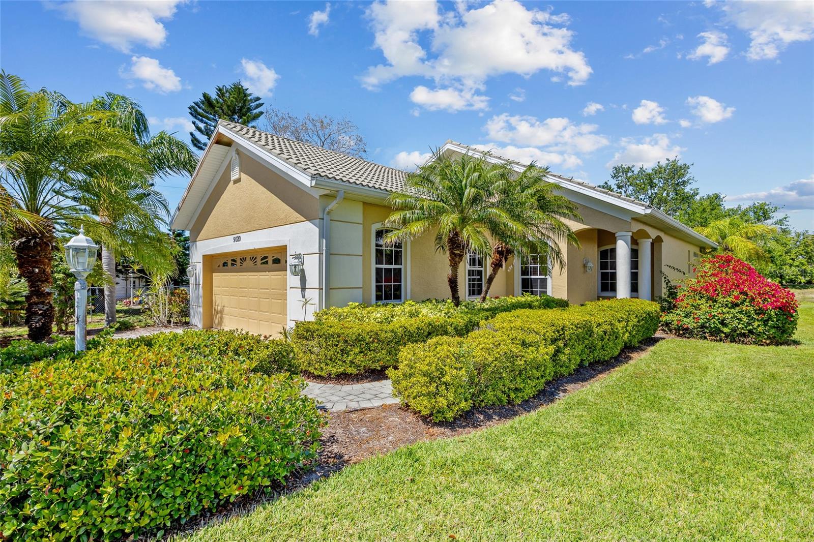 BEST PRICE IN TALON BAY! FURNISHED MOVE-IN-READY 3 BEDROOM, 2 BATH, 2-CAR GARAGE LAKEFRONT HOME ON QUIET CUL-DE-SAC STREET IN HIGHLY SOUGHT AFTER GATED COMMUNITY OF TALON BAY! Spacious floor plan with 1,661 sq. ft. of living area, high ceilings, neutral décor, laminate and tile flooring plus open kitchen to living room and dining area with triple slider to lanai and water views. Kitchen offers raised panel cabinetry, solid surface counters, breakfast bar, and closet pantry. Generous primary suite boasts water views, walk-in closet and private bath with dual vanities and walk-in shower. 2nd bedroom offers walk-in closet and 3rd bedroom has a built-in closet and can also be used as an office plus there is a separate full bath. Large covered and screened lanai overlooking serene lake views is a great space to entertain guests or just relax. Additional features include inside laundry room, storage in garage, well for irrigation, lush tropical landscaping and no CDD fees. Talon Bay amenities include beautiful clubhouse, resort-style heated pool, library, fitness center, outdoor kitchen area, tennis, kayak launch plus much more. Quiet gated neighborhood close to restaurants, shopping, schools, golf, North Port Aquatic Center and just a short drive to historic downtown Venice and SWFL gulf beaches. THIS IS A MUST SEE! Schedule your private showing today!