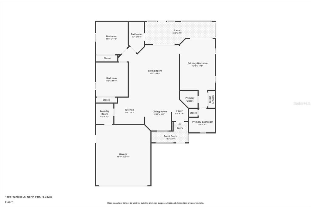 Photo of 1469 Franklin Lane, North Port, FL 34286 (MLS # D6144076)