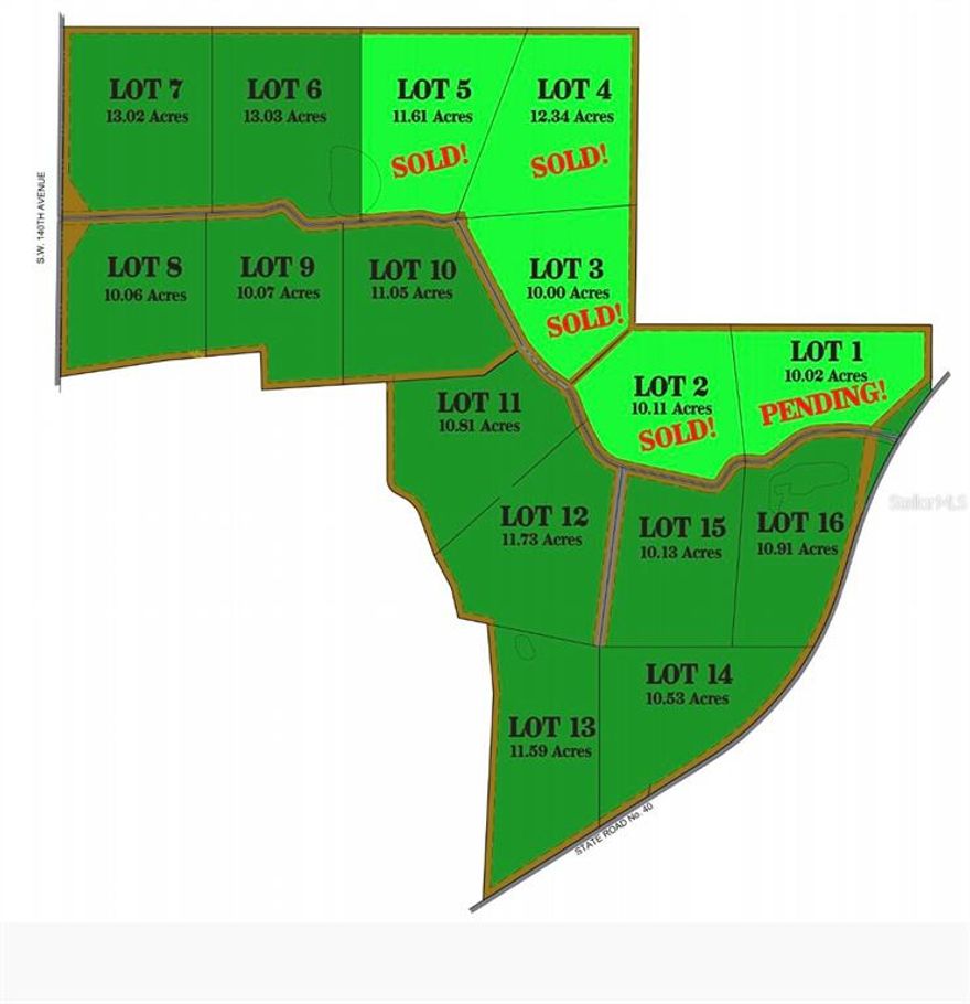 Unique opportunity! 177 acre development.  partial developed ready for new owner to take over and complete.