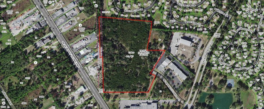 Just Reduced for immediate sale!! Seller is motivated and will consider reasonable offers.  16.9 Acres PUD allows 128k sq ft and has a fully approved site plan in place. The area is experiencing rapid continued growth, the new 589 ext from Tampa was recently completed reaching Hwy 44 approximately 2.5 miles east and a new shopping center featuring Target, Aldi, PetSmart and others underway just 2 miles away. Recent apt complex was approved roughly 500ft away.   Buyer could proceed immediately with building plan submission saving them more than a year of time in the process of site approval. You may also view this property on Crexi at: https://www.crexi.com/properties/1030719/florida-florida-self-storage-development-site