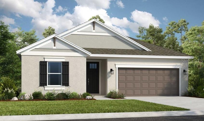 Under Construction. New Construction - November Completion! Built by America's Most Trusted Homebuilder. Welcome to the Grenada at 5127 Slate Hue Place in Indigo Creek! This is a spacious, light-filled home with an open-concept layout that brings everyone together. At its heart is a central living area with a great room, casual dining space, and kitchen with a large center island—perfect for gathering. The private primary suite is tucked at the back and features a spa-inspired bath with a dual sink vanity, soaking tub, large shower, private water closet, and oversized walk-in closet. Three secondary bedrooms offer flexibility for guests or family, including one with direct access to a full bath and two that share a bathroom near the laundry room. A versatile flex room lets you create a space that fits your lifestyle. Located in Indigo Creek in Apollo Beach, FL, this vibrant new community offers open-concept homes with lake views, planned amenities like a pool, cabana, dog park, boardwalk, nature playscape, and a certified monarch butterfly garden—bringing the best of nature and comfort together. Additional highlights include: a primary bathroom with a soaking tub and separate shower, a shower in bathroom 3, gourmet kitchen, tray ceiling in the primary bedroom, a pocket sliding door out to the covered lanai, and an outdoor kitchen rough-in. Photos are for representative purposes only. MLS#TB8409971