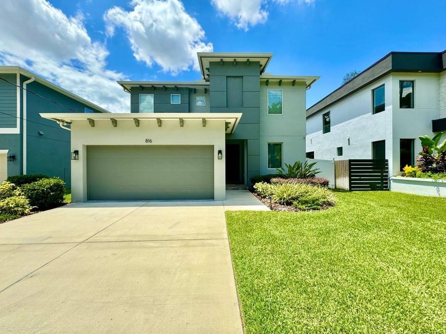 Welcome to this 4-bedroom, 3-bathroom home with a two-car garage located in a desirable area of Tampa Heights, just minutes from some of Tampa’s most popular destinations. The home features an open floor plan that connects the living, dining, and kitchen areas, creating a comfortable space for everyday living and entertaining.

The kitchen includes stainless steel appliances, stone countertops, and ample cabinet and counter space. Throughout the home you'll find a combination of wood laminate and carpet flooring, along with ceiling fans for added comfort.

The primary suite offers a spacious layout with a walk-in closet and an en-suite bathroom featuring a dual vanity, walk-in shower, and garden tub. Three additional bedrooms and two full bathrooms provide plenty of space for guests, family members, or a home office setup. A washer and dryer are included for added convenience.

Outside, enjoy a covered patio and backyard space, ideal for relaxing or casual outdoor gatherings. The property also features attractive landscaping and brick paver accents, adding to the home’s curb appeal.

This home is ideally located near Armature Works and the Tampa Riverwalk, placing you close to a wide variety of restaurants, breweries, parks, and waterfront activities. Downtown Tampa, Ybor City, and major commuter routes are also just a short drive away, making it easy to enjoy everything the Tampa Bay area has to offer.

In addition to the advertised base rent, all residents are enrolled in the Resident Benefits Package (RBP) for $50.00/month, which includes HVAC air filter delivery, credit building to help boost your credit score with timely rent payments, utility concierge service making utility connection a breeze during your move-in, and much more. More details upon application.

Two pets welcome at the owner's discretion (30 lbs max).

This home is occupied and available starting May 1