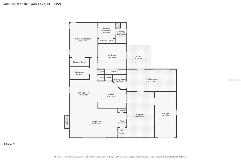 Photo of 406 Del Mar Drive, The Villages, FL 32159 (MLS # G5111589)