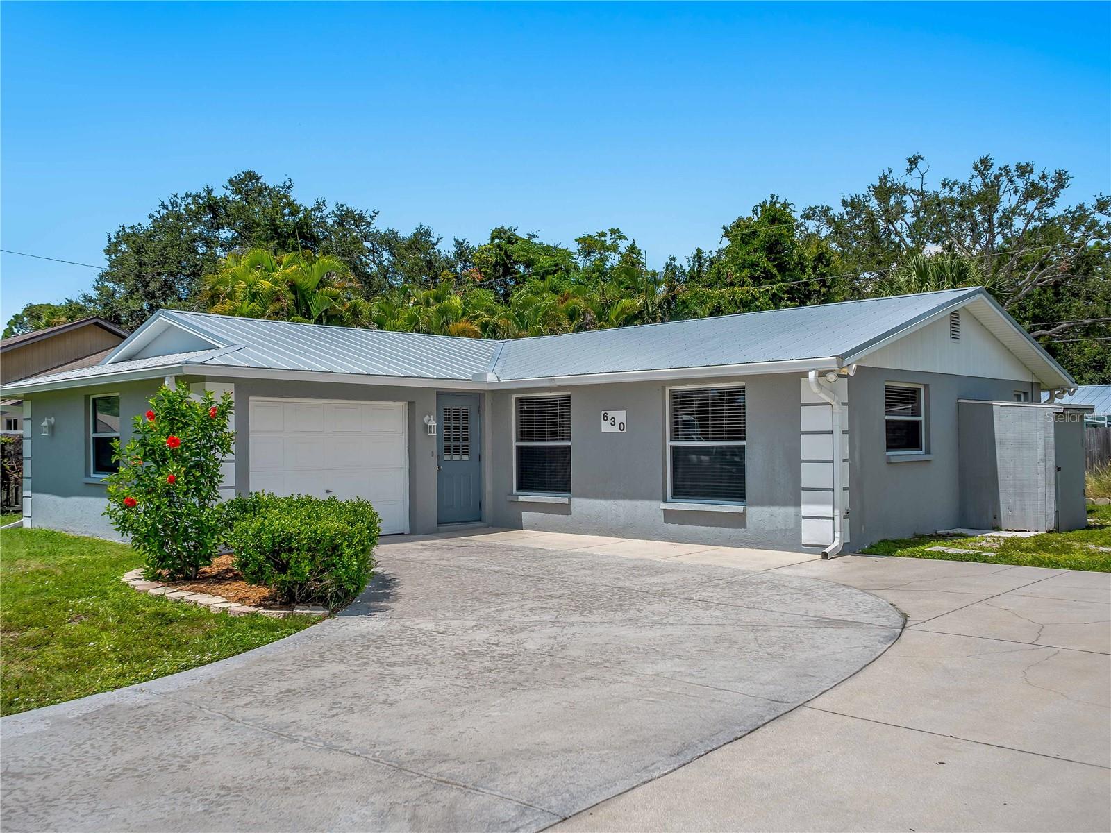 Welcome to 630 Devon Rd., a beautifully move-in-ready (furniture included) home located in the heart of Venice, Florida. Nestled in a quiet, no-HOA neighborhood, this charming property offers the perfect blend of comfort, convenience, and coastal living—perfectly located midway between Downtown Venice and Wellen Park.
Priced at just $289,000, this delightful home features 2 bedrooms, 2 bathrooms, with 1,060 square feet of living space. Set on a 7,841 square foot lot, there’s plenty of room to relax, garden, or entertain. Step inside and you’ll find an inviting split floorplan with dual closets in the primary bedroom and a walk-in closet in the second bedroom.
Enjoy Florida’s sunny lifestyle from the spacious lanai, ideal for outdoor dining or quiet mornings with coffee. A durable metal roof adds long-term value and peace of mind, while the air-conditioned garage offers year-round comfort—perfect for hobbies, laundry, or extra storage. A separate storage shed is also included for your convenience.
One of the standout features of this home is its low cost of ownership—no HOA fees, no CDD fees, and no flood insurance required—resulting in meaningful savings for the future.
Bring your RV, boat, or pets - there are no community deed restrictions! This home qualifies for optional membership with a small annual fee, you’ll have access to a private boat ramp, kayak/canoe launch, and 1,300 ft of private beach. See https://southvenicebeach.org for more information.
Outdoor enthusiasts will love the proximity to Manasota Key Beach, just minutes away for sun-soaked days and ocean breezes. The South Venice Ferry provides quick access to the private beach, and Shamrock Park with pickleball, tennis, basketball, playground, nature trails, pavilion, and connection to the scenic Legacy Trail, which is ideal for biking, jogging, and nature walks. Nearby, the South Venice Lemon Bay Preserve offers even more opportunities to enjoy Florida’s natural beauty
Everyday conveniences are close at hand, with Walmart, Costco, shopping centers, golf courses, parks, and restaurants all nearby. When you’re in the mood for culture, dining, or boutique shopping, Downtown Venice and Wellen Park are just a short drive away.
Whether you’re looking for a full-time residence or a seasonal escape, 630 Devon Rd. delivers the best of Florida living—with no compromises and no HOA.