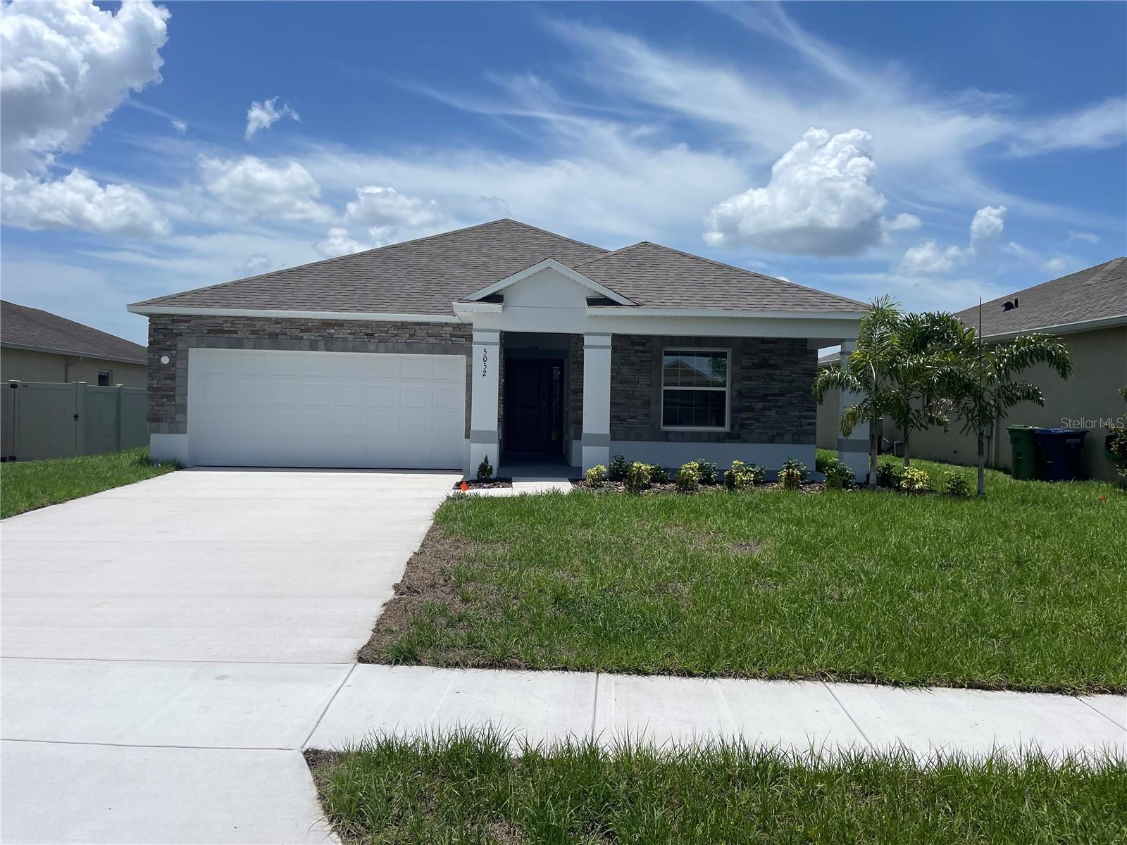 Brand new builder owned 3/2 spec home with available for immediate occupancy. CBS construction with full builder warranties. Terrific plan featuring large great room, stone accented front elevation, solid surface tops in kitchen, extensive ceramic tile flooring, refrigerator / washer / dryer, blinds and much, much more.