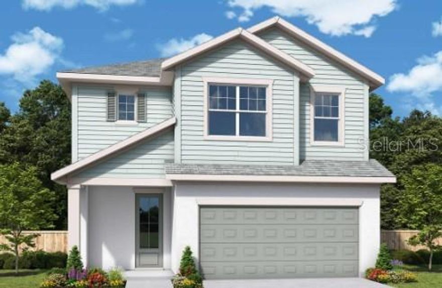 Under Construction. Welcome to this stunning Westcliff floor plan by David Weekley Homes, located in the highly desirable Chapel Crossings community. Located in the heart of Wesley Chapel, Chapel Crossings offers convenient access to top-rated schools, dining, healthcare, major roadways and close proximity to prime shopping including Tampa Premium Outlets, The Shops at Wiregrass and The Grove. Residents of Chapel Crossings enjoy the benefits of an established master-planned community featuring exclusive resort-style amenities, parks, and scenic trails. Thoughtfully designed for modern living and built with the quality craftmanship that David Weekley is known for, this spacious two-story home is situated on an oversized, scenic pond-front homesite. This serene water view create the most peaceful and inviting backdrop. The first floor features an expansive open layout where the kitchen, dining, and family room flow seamlessly together, making it ideal for entertaining and everyday connection. A dedicated home office on the main level provides a private and functional space for working remotely or managing daily tasks. A convenient half bath is also located downstairs for guests. Upstairs, all four bedrooms offer a comfortable and private retreat away from the main living areas. The spacious Owner’s Retreat offers a relaxing escape, while the secondary bedrooms share a well-appointed full bath. A versatile loft adds even more flexibility and can be used as a media room, play space, or second living area. Backed by David Weekley Homes’ comprehensive new home warranty, this Westcliff delivers peace of mind along with the exceptional craftsmanship you can trust. Experience open-concept living, beautiful pond views, and a prime location all in one remarkable home.