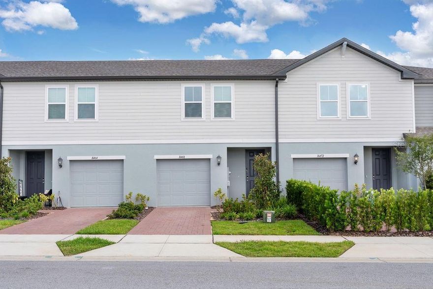 Spacious and beautifully designed, this 3-bedroom, 2.5-bathroom townhome is available for rent in the highly desirable Cagan Crossings West community in Clermont, FL. The primary suite offers an oversized walk-in closet and dual sinks, providing both comfort and convenience.
The open-concept layout is ideal for relaxing or entertaining, with plenty of space for family and friends. Located just minutes from Clermont’s scenic chain of lakes, lively Downtown Clermont, and the world-famous Disney attractions, this home combines everyday ease with Florida’s best lifestyle opportunities.
As a resident, you’ll enjoy access to outstanding community amenities, including a resort-style pool, cabana, and playground. Energy-efficient features throughout the home help keep utility costs low while ensuring year-round comfort.
Don’t miss the opportunity to lease this modern and welcoming townhome in a prime location.