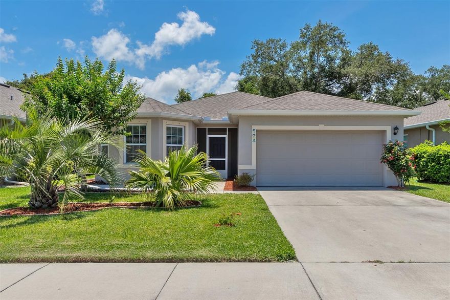 This RARE well maintained pool home in Edgewater Lakes is priced under $400,000!  This DR Horton Eastham model is in a quiet neighborhood with shopping, restaurants, parks and the Intercoastal Waterway within a few miles. This 3/2 split family home features an eat-in kitchen with newer stainless-steel appliances, indoor laundry room, plank tile flooring and screened in porches.  Go relax in the private screened-in pool that offers privacy fencing and looks out to a wooded preserve.  It has a Rain Soft system and Pool Guard alarms on doors and windows. This home won't last long. ;Water: City