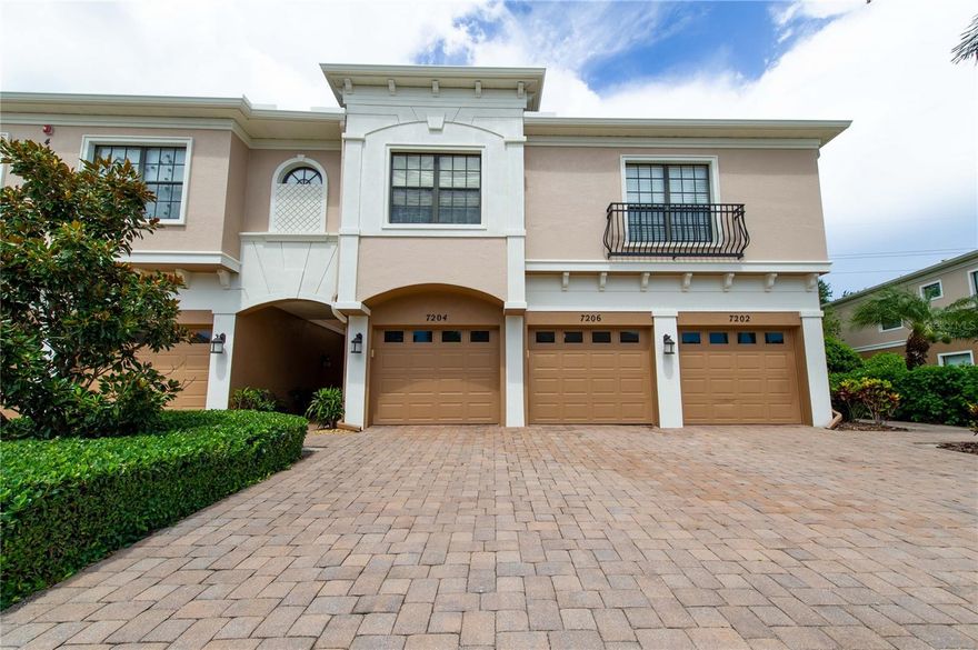 Experience maintenance -free living at its best. This beautiful Drake model has three bedrooms, and 2 baths on the ground floor. Complete with a one car garage and inside laundry. Kitchen has stainless steel appliances and tile flooring, and the rest of the condo has luxury vinyl planking.
Relax on the back lanai with a peaceful green space with no buildings behind you. This complex is approximately 5 miles from the beach, and walking distance to shopping and restaurants. 
This community has sidewalks throughout, dog friendly, beautiful community pool, and recreational facilities.