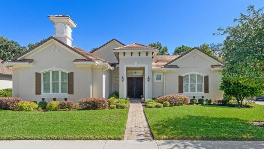 Welcome to 54 New Water Oak in the exclusive gated community of Toscana! This stunning 4-bed, 3.5-bath courtyard home with a 3-car garage is situated on a private preserve lot. Enter through double doors into a serene courtyard with a saltwater pool, spa, and separate casita—perfect for guests, a home office, or in-law suite. Inside, enjoy a gourmet kitchen with a 10' island, quartz countertops, and premium Jenn-Air oven and microwave, opening to a spacious family room with an electric fireplace. The primary suite offers a spa-like bath and custom California closet. Additional features include tile flooring throughout, plantation shutters, crown molding, full foam insulation (garage included), Lutron smart home system, integrated speakers, screened paver patio with turf, and a mini-split HVAC in the garage. Experience luxury and comfort—schedule your private showing today!