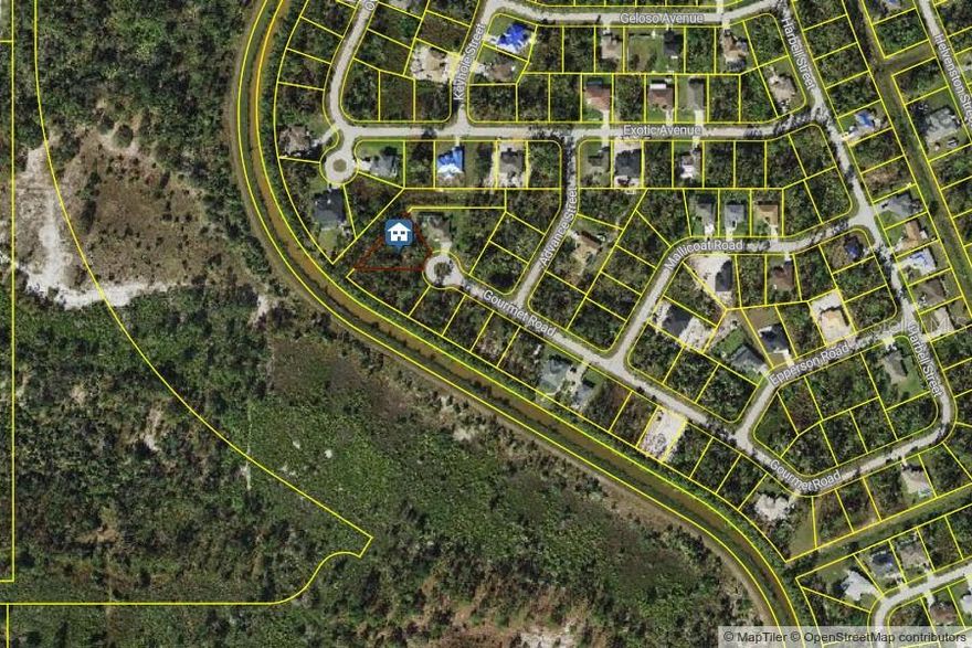 Oversize lot, 0.36 acres, available now on preferred cul-de-sac in serene neighborhood of highly desired town of North Port. Excellent school district, family oriented neighborhood perfect to build your dream home. Large lot can easily accommodate fabulous custom home with private swimming pool in paradise like surroundings. Perfect location near Toledo and Price Blvd. close to shopping and easy access to I 75