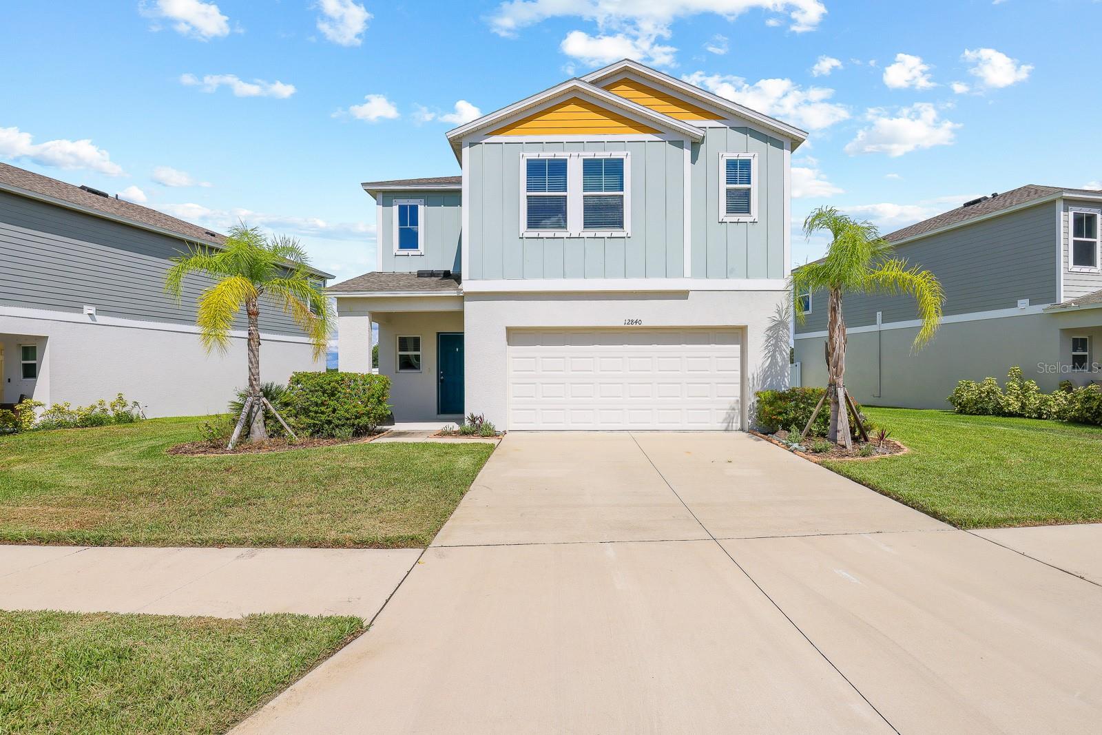 Discover this beautifully maintained two-story home, offering 5 bedrooms, 3 full bathrooms, a 2-car garage, and 2,502 square feet of thoughtfully designed living space. Set on a generous lot with no backyard neighbors and peaceful water views, this property delivers both privacy and a serene setting for everyday living or entertaining.
Inside, the open layout creates a natural flow between the spacious living and dining areas, filled with sunlight from large windows and a sliding glass door. At the center of the home, the kitchen impresses with stainless steel appliances, granite countertops, a roomy pantry, and a large island with room for seating that doubles as a gathering spot for family and friends. Step outside through the sliding door to enjoy the fully fenced backyard with tranquil pond views—perfect for outdoor meals, play, or relaxation.
The second floor is highlighted by a versatile loft, ideal for a media room, office, or study space. Conveniently located upstairs, the laundry room makes household chores easier and more efficient. The primary suite provides a private retreat with a walk-in closet and a well-appointed en-suite bath featuring a dual sink vanity, and a walk-in shower. Three additional bedrooms share a full bathroom upstairs, while a fifth bedroom and full bath on the first floor offer flexibility for guests or multi-generational living.
Located in the desirable Triple Creek community, residents have access to an impressive amenity center complete with two Olympic-sized pools, a splash pad, fitness center, dog park, basketball and tennis courts, shaded playground, and scenic trails. With convenient access to I-75, US-301, and US-41, commuting to Tampa or MacDill AFB is simple. Everyday essentials are nearby as well, including shopping, dining, St. Joseph’s Hospital, and the new VA clinic. Complete lawn maintenance, including mowing, shrub pruning, irrigation system service, turf, and plant fertilization and plant pest control are included in rent services saving you time and money! NOTE: Additional $59/mo. Resident Benefits Package is required and includes a host of time and money-saving perks, including monthly air filter delivery, concierge utility setup, on-time rent rewards, $1M identity fraud protection, credit building, online maintenance and rent payment portal, one lockout service, and one late-rent pass. Renters Liability Insurance Required. Call to learn more about our Resident Benefits Package.