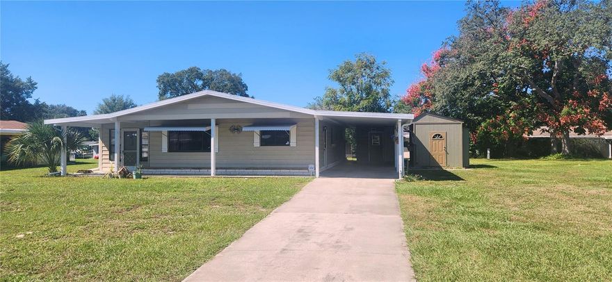 Great buy on this Two Bedroom, Two Bath home in Pine Run Estates. Home Features 1304 Square footage of Living space. Living Room very spacious and open to the Dining Room. Master bedroom also good size, and features a large walk in closet, and a large bathroom with walk in  Shower with bench seating. Guest bedroom is also good size with built in closet,and just across from guest bath. Kitchen has plenty of Cabinet space and Countertop space. Family room is 16x10 and features Beautiful solid wood double doors with central heat and air and glass windows. Breaker box is a 200 AMP. Exterior utility room is 14x8, with lots of storage space. Home also features a Stand alone shed 8x12, great for these homes because you are aleays looking for extra storage.