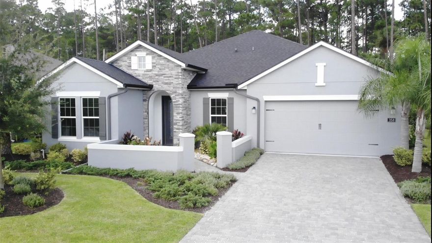 Exceptional Upgrades Throughout – 3-Bedroom Plus Study Home Ready for You to Move In.
Welcome to this stunning 3-bedroom plus study, 2-bath, 2-car garage home situated on a quiet homesite in the highly desirable Plantation Bay Golf & Country Club Community. This home offers a perfect blend of comfort and functionality, ideal for both everyday living and entertaining.
The primary bedroom is a true retreat, featuring large windows that fill the space with natural light with an ensuite bathroom attached complete with custom large built-in closet, offering both comfort and style. The home also features a split bedroom floor plan for ultimate privacy. Each secondary bedroom includes custom accent walls and a shared bathroom between the two rooms.



The open floor plan is bright and inviting, centered around a large kitchen island perfect for gatherings. Beautiful pocket sliding glass doors lead to a screened lanai with a sparkling pool, spillover spa, and a grassy area for pets with built-in drainage, all surrounded by a travertine pool deck, creating a true outdoor oasis perfect for entertaining, relaxing, or enjoying nature.
Inside, the home features designer upgrades, including elegant shiplap in all the right areas, a custom built-in entertainment center in the living room, and a striking accent stone wall in the study with modern glass barn doors. The 2-car garage not only provides secure parking but also includes ample storage, keeping your belongings organized and easily accessible.
Elegant plantation shutters and ceiling fans throughout create an upscale ambiance, while custom designer paint and crown molding in select areas enhance the home’s character. Thoughtful upgrades include a state-of-the-art whole-home filtration system, providing clean, fresh water for drinking, cooking, and bathing, adding both luxury and wellness to everyday living. You haven’t seen upgrades at this price until you see this beautiful home.
Plantation Bay features 24-hour manned security gates at three entrances and offers optional country club living with a wide range of resort-style amenities. Residents may choose to enjoy pickleball and tennis courts, two sparkling pools, a cabana bar, a fully equipped fitness center, two on-site restaurants, and a brand-new, state-of-the-art clubhouse all available through membership. Golf enthusiasts will appreciate three exceptional courses, two 18-hole and one 9-hole. Membership is entirely optional, allowing you to enjoy as much or as little of the amenities as you like, or simply relax and enjoy the serene beauty of the community.
This home is meticulously maintained, beautifully upgraded, and perfectly priced, offering an extraordinary combination of style, comfort, and location. From the designer interiors finishes to the serene outdoor spaces, every detail has been thoughtfully crafted to deliver the ultimate Florida lifestyle, and all just minutes from the beach.

Don’t miss your chance to own this stunning home schedule your private showing today and experience firsthand all the exceptional features of this home and the amazing community.