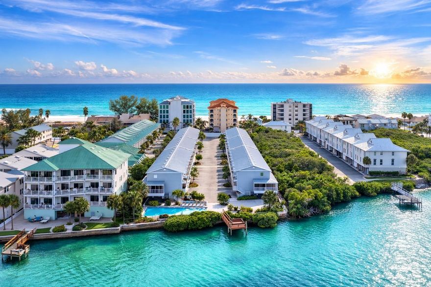 New Roof May 2025 | No Minimum Rental Restrictions | Fully Furnished | New A/C 2024
Welcome to your beach-to-bay retreat in Seashell of Indian Shores, one of the rare communities on the Gulf Coast with no minimum rental restrictions, offering exceptional flexibility for year-round income, a vacation getaway, or full-time coastal living. Just steps from the sugar-white sands of the Gulf of Mexico, this beautifully renovated 2-bedroom, 2.5-bath townhouse-style condo features an oversized two-car garage and 1,225 square feet of stylish, move-in-ready living space.
The interior showcases luxury vinyl plank flooring throughout, updated vanities, new doors, and a brand-new A/C installed in 2024. The open-concept living and dining area flows seamlessly onto a spacious private deck where you can enjoy tranquil Gulf breezes and tropical surroundings. Upstairs, the oversized primary suite offers a walk-in closet and private ensuite bath, while the guest bedroom provides generous space and storage. A convenient half bath on the main level enhances functionality for everyday living and entertaining.
Peace of mind comes with a new roof installed in May 2025 and the benefit of a well-maintained community. Seashell offers resort-style amenities including a heated pool overlooking the Intracoastal Waterway, a private fishing dock, and a kayak launch, embracing the true Florida beach lifestyle. The pet-friendly community is ideally positioned at one of the narrowest points on the barrier island, providing easy access to both the Gulf and the Intracoastal. Restaurants, shops, and entertainment are within walking distance, and the Beach Trolley provides convenient access to Clearwater Beach and St. Pete Beach. Don't wait, schedule your private showing today and start living the beach life. Sold fully furnished and turnkey, this property is ready to enjoy or rent immediately. Whether you are seeking an income-producing investment, a second home, or a full-time island residence, this is a rare opportunity to own in one of Indian Shores’ most desirable and flexible communities.