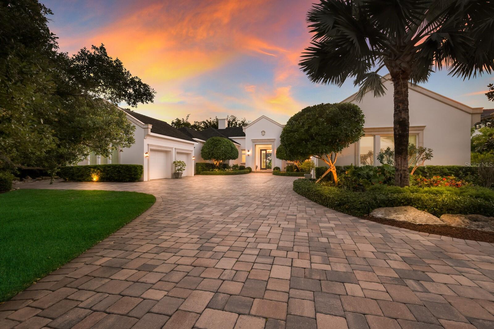 Nestled within the vibrant city of Sarasota, Florida, this exquisite estate offers an unparalleled blend of luxury, privacy, and natural beauty. Situated on a sprawling 2-acre parcel of prime bayfront land, this custom-built residence boasts panoramic views of the shimmering waters, ensuring breathtaking sunsets year-round. As you enter through the gated entrance, you are greeted by meticulously manicured grounds adorned with majestic oaks and lush, mature landscaping, creating a serene and enchanting atmosphere. The estate exudes elegance and sophistication at every turn, with attention to detail evident in every aspect of its design. The residence spans just under 6,000 square feet of thoughtfully curated living space, featuring soaring ceilings, multiple fireplaces, and an abundance of natural light. The chef's kitchen is a culinary masterpiece, equipped with top-of-the-line appliances, custom cabinetry, and ample space for entertaining. Indulge in the ultimate relaxation in the expansive primary suite, complete with a luxurious spa-like bathroom and sweeping views of the bay. Additional amenities include a home gym, perfect for maintaining an active lifestyle, attached 4 car garage and a detached carriage garage for a minimum of 6 more vehicles, providing ample space for your prized automobile collection. Whether you're hosting gatherings or enjoying quiet moments of reflection, the estate offers an array of outdoor living spaces, including a spacious patio overlooking the bay, meticulously landscaped gardens, and a heated estate-style pool. Dive into the crystal-clear waters or bask in the warm Florida sun as you take in the stunning surroundings. Conveniently located close to Southside Village, downtown Sarasota, and the world-renowned Siesta Key Beach, this estate offers the epitome of waterfront living with easy access to the area's finest dining, shopping, and entertainment destinations. Centrally located yet secluded, this is truly a rare opportunity to own a slice of paradise in Sarasota, Florida. No flooding during recent storms, high and dry!