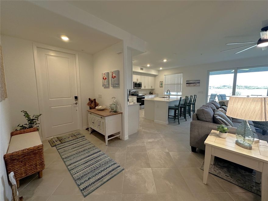 Don’t miss out on this incredible opportunity! Located just steps away from the all the main amenities! You’ll absolutely LOVE the picturesque views from your expansive screened lanai—perfect for relaxing and soaking in the serene surroundings. Come enjoy your vacation in paradise in this beautiful 3 Bedroom, 2 Bath, 1st Floor Arrowhead Coach Home w 2 Car Garage located in Heritage Landing Golf & Country Club, Punta Gorda's Premier Gated Golf Course & Social Community! Enjoy a highly sought-after open-concept floor plan, complete with white shaker cabinets, elegant quartz countertops, stainless steel appliances and diagonal tile flooring. The oversized Master Bedroom has private access to the Screened-in Lanai, oversized Walk-in Closets and an impressive Master Bath with oversized Shower and Dual Vanities. The split Bedroom Floorplan makes it great for entertaining guests while still maintaining privacy. Community amenities are unparalleled, including a guard-gated
entry, a stunning 18-hole championship golf course, 4 satellite pools, a resort-style community pool with lap lanes, a pool café, 6 Har-Tru tennis courts, 6 pickleball courts, 2 bocce courts, a state-of-the-art fitness center, and a separate aerobics room, as well as a full-service spa! Enjoy fine dining in the BRAND NEW clubhouse! Conveniently located just 4 miles from the Publix/Home Depot shopping center, about 3 miles to Burnt Store Marina, approximately 8 miles to Punta Gorda Airport, and 9 miles to vibrant downtown Punta Gorda, this location truly has it all! Don’t wait—this amazing home won’t last long! Your dream lifestyle awaits! SOCIAL MEMBERSHIP ONLY!