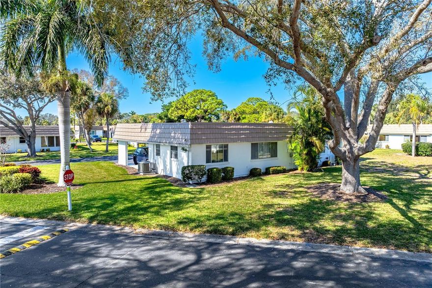 Fully renovated and move-in ready, this charming 1-bedroom, 1-bathroom standalone villa in the highly sought-after 55+ Strathmore Riverside Villas community is the Florida lifestyle opportunity you have been waiting for. Whether you are pursuing the snowbird dream or making the permanent move to paradise, this turnkey gem is ready for you right now.
Fresh 2025 upgrades include a brand new kitchen, new flooring throughout, and new plumbing — no projects, no headaches, just move in and start living. The bright open-concept layout offers comfortable and easy living with an in-unit washer and dryer, covered carport, and attached storage room.
The community is where the magic happens. Start your morning with a swim in the large heated pool maintained at a year-round 85 degrees, spend your afternoon on the fishing dock, and end your day watching the sun set over Phillippi Creek. Boating enthusiasts will love the community marina with direct access to the Intracoastal Waterway and the Gulf of Mexico — boat slips available through the association. Additional amenities include a clubhouse, fitness room, shuffleboard courts, billiards, library, and two saunas.
HOA fee includes cable TV, water, sewer, exterior building and grounds maintenance, building insurance, escrow reserves, and onsite management.
Conveniently located near Publix, Detwiler's Farm Market, Sarasota Memorial Hospital, Phillippi Farmhouse Market, and just minutes to world-famous Siesta Key Beach. At this price with these upgrades in this community, this one will not last long. Schedule your showing today.
