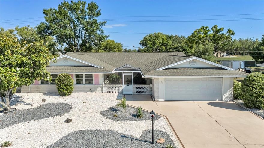 BEST VALUE IN SUN CITY CENTER – INCREDIBLE OPPORTUNITY! Welcome to this beautifully updated 3-bedroom, 2.5-bath home offering exceptional space, comfort, and upgrades throughout. Located on the retired North Lake golf course with peaceful private views, this home is perfect for both everyday living and entertaining. The remodeled kitchen features granite countertops, stainless steel appliances, abundant cabinetry, pantry storage, breakfast bar seating, and space for a kitchen table. Additional updates include Coretec waterproof flooring, updated bathrooms, new windows and sliders, pocket doors, updated lighting, and no popcorn ceilings. Enjoy the oversized 11' x 44' lanai with hot tub, a fenced yard, and carpet-free living—ideal for entertaining and pet lovers alike. Brand new roof, high-impact garage door, garage door screen, hurricane protection. Conveniently located near Sun City Center amenities including clubhouses, pools, golf, shopping, restaurants, healthcare, and more — all accessible by golf cart, walking, or car.

Sun City Center Community Association is $344/person a year and a one time capital funding fee of $3,000

Move-in ready, meticulously maintained, and packed with value — schedule your showing today!