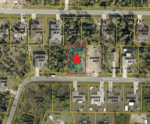 Lot 9 MENDAVIA TERRACE NORTH PORT FL 34286