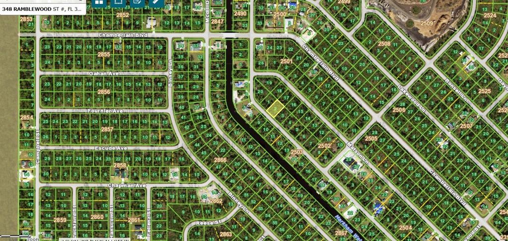 Photo of 348 Ramblewood Street, Port Charlotte, FL 33953 (MLS # C7506533)