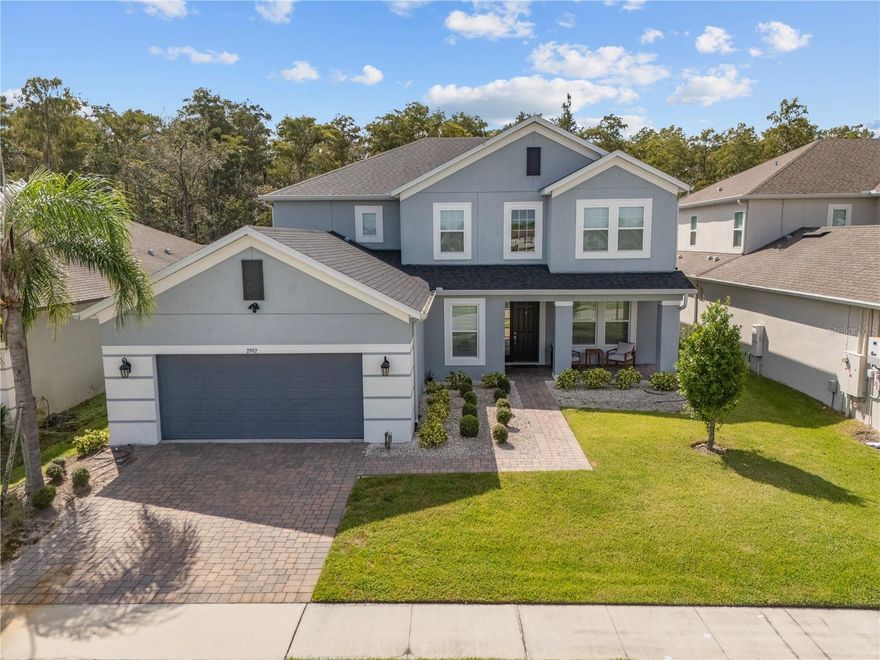 This stunning two-story residence offers the perfect combination of space, modern finishes, and resort-style amenities—all just minutes from major conveniences.
On the first floor, you’ll find a spacious master suite with a walk-in closet and private bath, a dedicated home office, and a full laundry room with washer and dryer for added convenience.
The gourmet kitchen is a chef’s dream, featuring a double oven, gas stovetop, wine cooler, dishwasher, microwave, and oversized refrigerator, along with a walk-in pantry, butler’s bar, breakfast nook, and open-concept design perfect for entertaining.
Upstairs, a spacious loft offers additional living space, ideal for a media room or play area.
Step outside to your own private oasis: a screened-in saltwater pool with Jacuzzi, sun-shelf, water features, smart lighting, and gas heater, plus a full outdoor kitchen complete with a 5-burner Weber grill, gas stove, hood, freezer, and mini-fridge.
Additional features include a whole-house water softener system, two under-the-sink water filters, and garbage disposal. Landscaping, HOA, and pool maintenance are included in the rent.
Conveniently located—just 5 minutes from Amazon, 10 minutes to the airport, and within minutes of schools (elementary 3 minutes, middle school walking distance, high school 8 minutes).