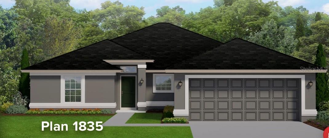 Move in ready! One of our most popular floor plans! This new home is open and bright with 3 bedrooms, a flex space and two full bathrooms. Upgraded tile throughout all of the home except the bedrooms. The great room features a sliding glass door which opens to the large outdoor space. Granite counters in the kitchen and bathrooms, accented by lovely colada color cabinetry. Stainless steel appliances and much more! This home included a one-year workmanship warranty/ 2-year systems warranty/ 10-year structural warranty. Builder pays closing costs with use of a preferred lender.
