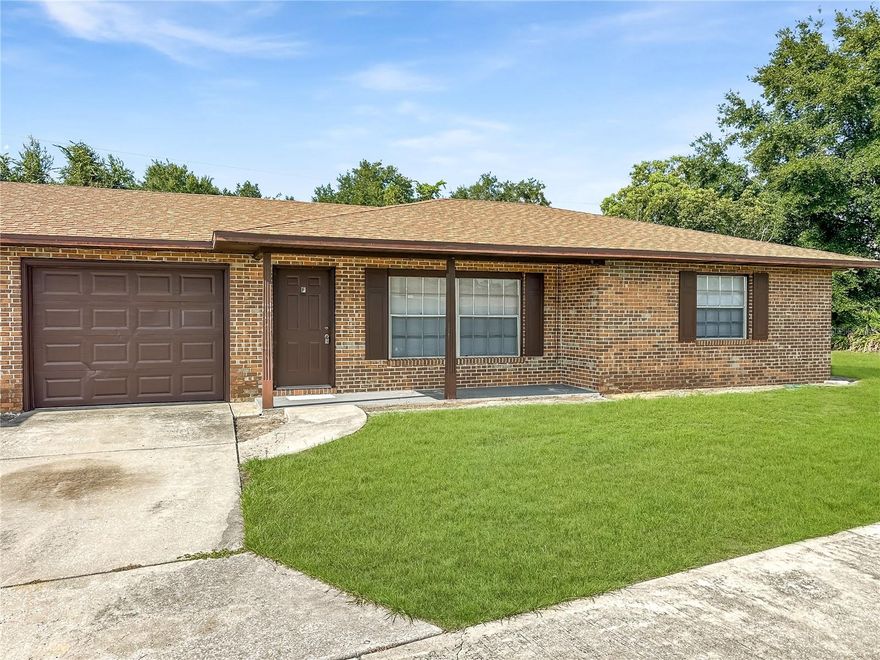 Nestled in the desirable Deltona Lakes community, this charming unit features 2 bedrooms and 2 bathrooms. Enjoy year-round comfort with central HVAC and ceiling fans, plus a screened patio that’s perfect for relaxing outdoors. The home also includes the convenience of an attached 1-car garage.

This pet-friendly property is ready for move-in and requires a $75 application fee for each adult. With its prime location near I-4, residents will appreciate easy access to Orlando, Daytona Beach, and all that Central Florida has to provide.