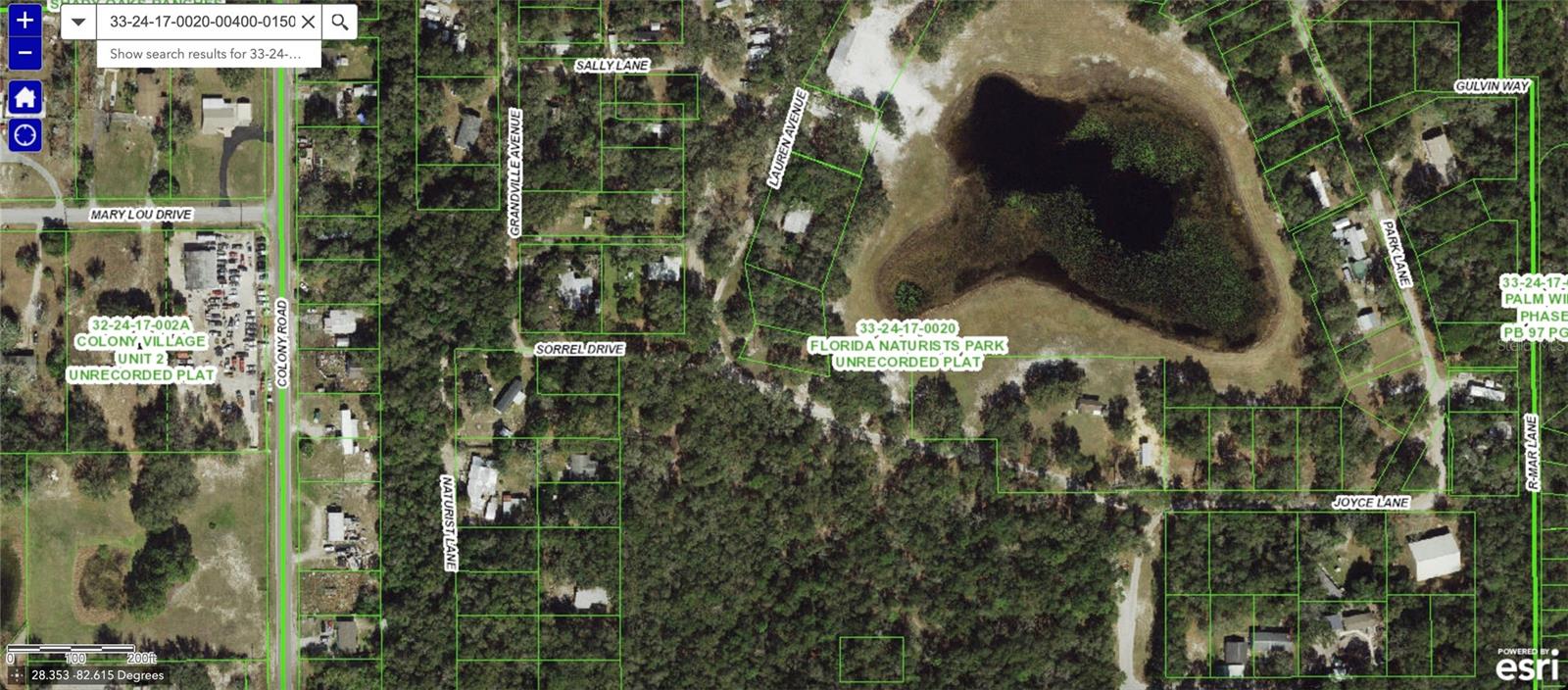 FLORIDA NATURIST PARK - Land