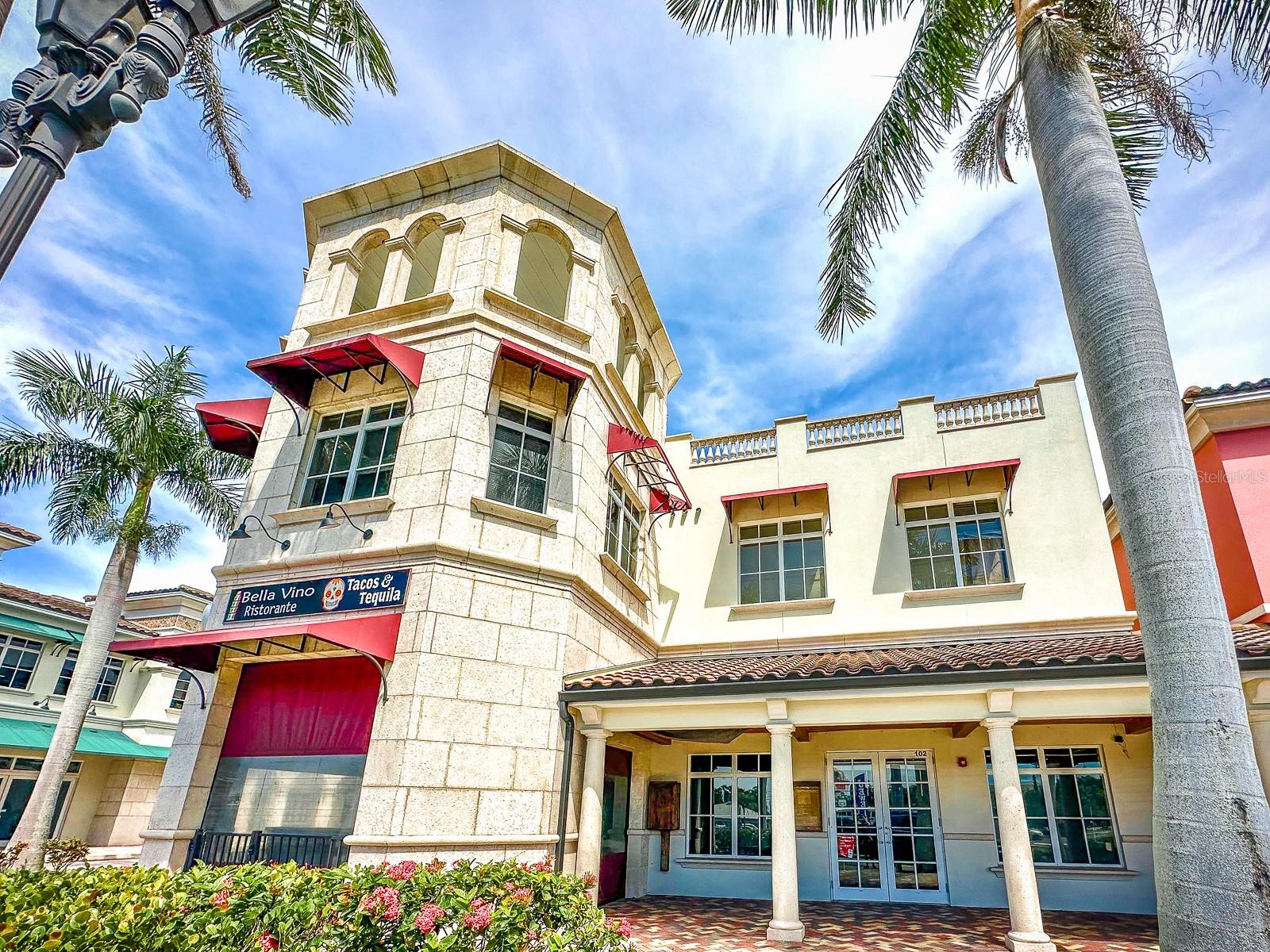 Showcase your dining concept at 3983 Destination Drive (Bay Street Village and Towncenter, $1,800,000, 3,871 SF CG, Osprey) – a premier restaurant-ready space in a vibrant, walkable, amenity-rich setting along US-41, steps from the waterfront and thriving residential growth.
This turnkey 3,871 SF Restaurant Opportunity is a Two-story, fully built-out space with seating for ~150 guests plus outdoor dining areas.
Revenue-Ready Layout – Ground floor offers spacious interior dining room, centralized bar for high-volume service, and outdoor options.
Operational Efficiency – Second floor, elevator accessible, includes balcony, additional kitchen workspace, storage, walk-in cooler, and additional dining area with coffee bar ideal for private events, membership type experience or overflow seating.
Prime CG Zoning – Flexible commercial use with strong ROI potential.
Equipment Included – Restaurant equipment conveys; furniture available and ready for upgrade to match your concept’s brand.
Outstanding Exposure – Prominent entrance tower with excellent signage visibility along Route 41.
Growth Market – 200+ luxury residential units have just premiered adjacent to the property, which will bring strong foot traffic and revenue potential. Secure a prime restaurant location in a rapidly growing, high-traffic corridor with exceptional visibility along US-41. Surrounded by complementary tenants—including a breakfast and lunch bistro, art galleries, jewelry shops, a spa, a florist, and coworking spaces—this property offers a built-in audience and a rare opportunity for a sophisticated, high-end concept poised for strong long-term returns. Matterport virtual reality tour, equipment inventory, and floor plans available upon request.