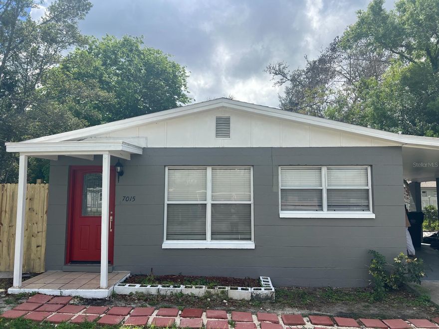Discover this charming 3 bedrooms, 1 bath home in the heart of Tampa! Perfectly blending comfort and potential, this cute property features a spacious backyard with plenty of room to relax, entertain, or expand. The generous front yard offers endless possibilities, create your dream garden or add extra parking with ease. A solid block carport provides versatile space that can be used as a garage or transformed into the perfect outdoor entertainment area, plus a dedicated laundry room for added convenience. Don't miss this great opportunity to own a home with space, flexibility, and charm