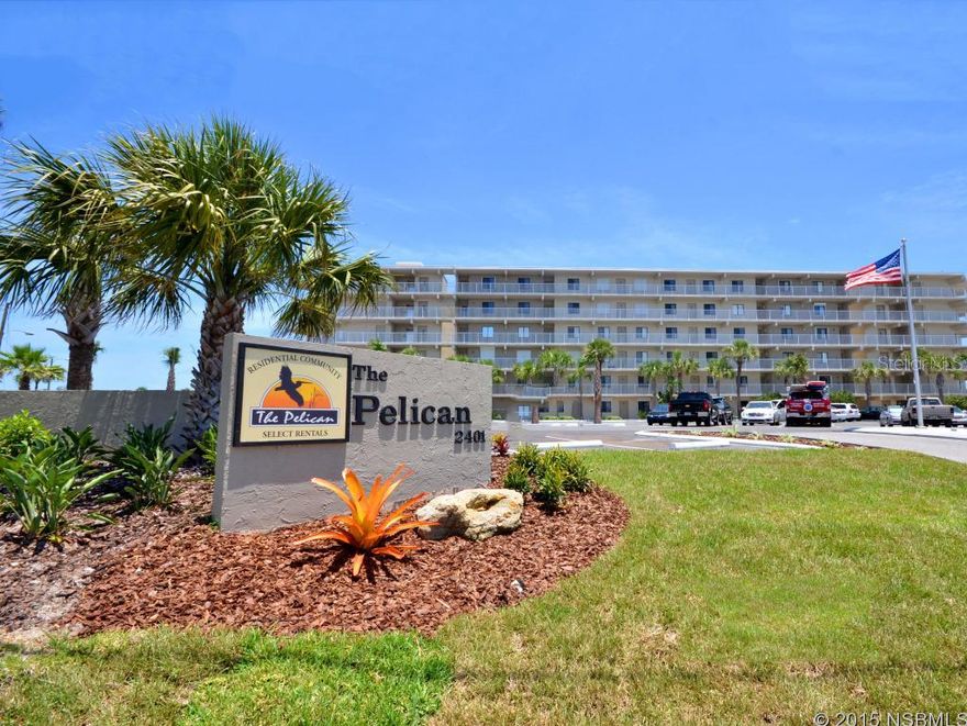 Highly desirable 2/2 with TV-Room floor plan in A-Building at The Pelican. Completely remodeled and move-in ready. Features new kitchen with granite counters, GE Profile appliances and accent lighting. Wall-to-wall tile, crown molding, new in-unit washer/dryer, new A/C system and hurricane shutters make this split-plan unit even more attractive. Master bathroom is completely renovated to be completely handicap/wheelchair accessible. Unit faces east and overlooks the twin pools and white-sand beach and ocean. This is one of only a few units with the bonus TV-room/den for extra privacy for guest and owners alike. The Pelican is centrally located with great potential as a weekend-getaway, vacation rental or full-time residence. ;LocationDescription: Condo ;Water: City