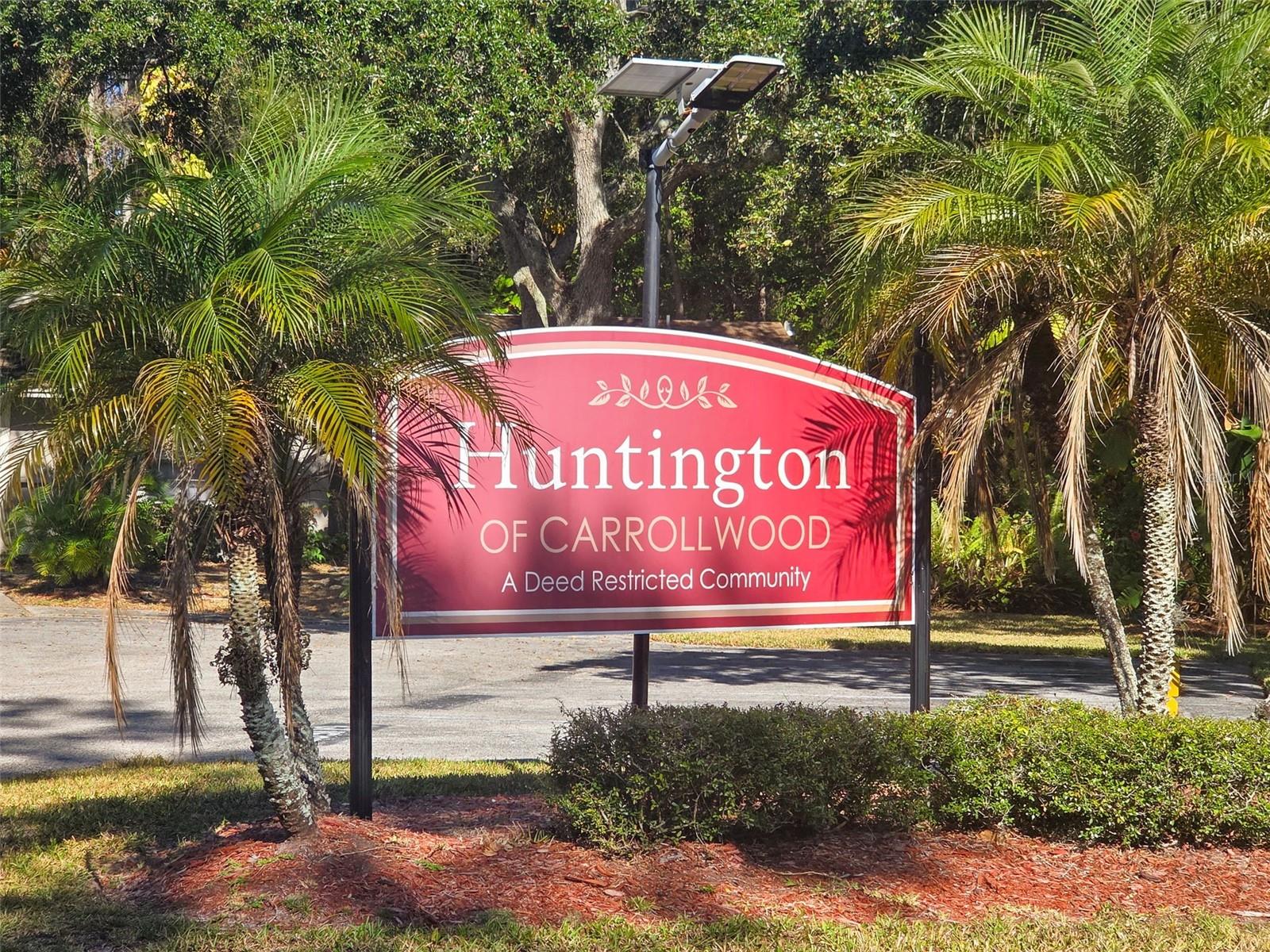 HUNTINGTON OF CARROLLWOOD - Residential Lease