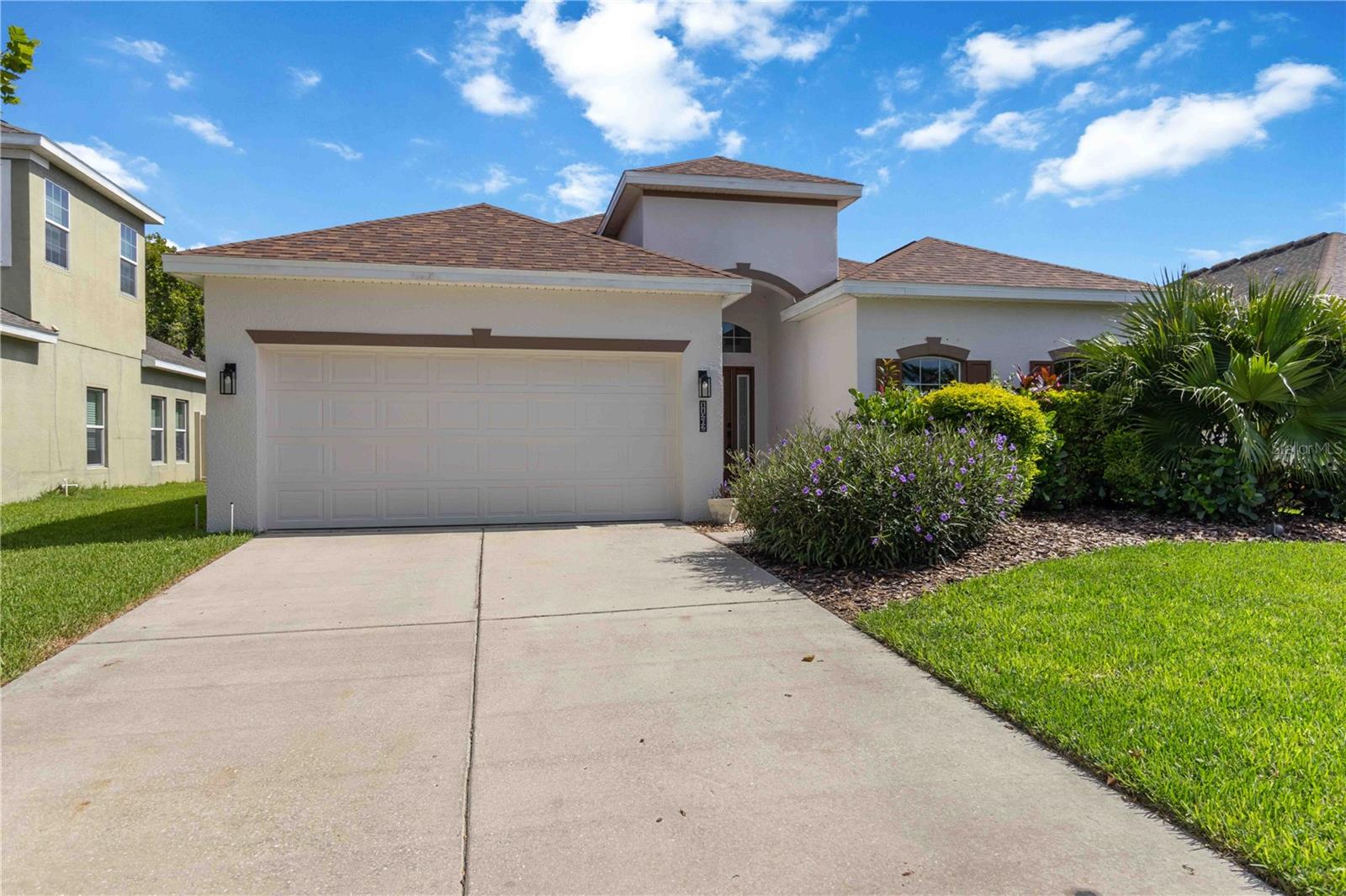 Welcome to Copperstone, a gated community in one of Parrish’s most desirable locations, known for its resort-style amenities and family-friendly atmosphere. This well-maintained three-bedroom, two-bathroom home features a split, open-concept floor plan and a two-car garage. Inside, you'll find tile flooring throughout the main living areas and carpet in the bedrooms, along with granite countertops, real wood cabinets with crown molding, and stainless steel appliances. The primary ensuite offers a spacious vanity, while the additional bedrooms and bath are thoughtfully designed for comfort and functionality.
The home sits on a fenced lot with a private preserve view, offering peace and privacy in a beautifully landscaped setting. Copperstone provides residents with access to a sparkling pool, a clubhouse for gatherings, a fully equipped fitness center, tennis and basketball courts, and multiple playgrounds for children. A newer elementary school is located just outside the neighborhood, with a new high school only a few miles away, making this community ideal for growing families. With new construction and continued development in the area, Copperstone is a community that continues to grow in value and appeal. Don’t miss your opportunity to make this home yours—schedule your private showing today!