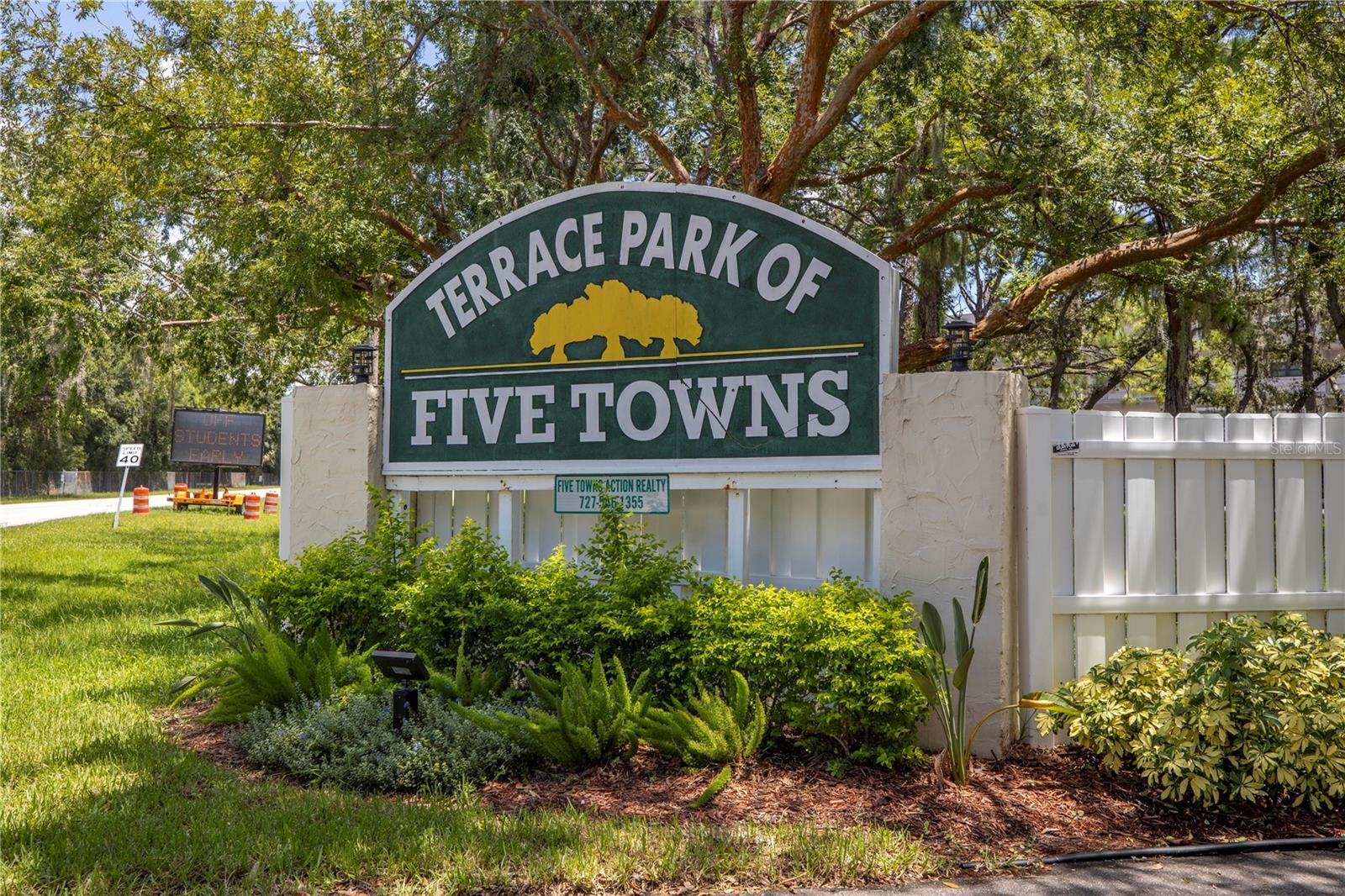 Welcome to Terrace Park of Five Towns and the Radcliffe Building! This top floor, corner unit boasts 1700 sq ft of living space with a full size laundry room, a bonus room, separate living and dining rooms and two balconies. Yes! Larger than many single family homes! Completely updated with luxury vinyl flooring, granite countertops, new appliances and ready for occupancy. Five Towns has the convenience of nearby shopping, beaches, highways, restaurants as well as any activity you can imagine. In addition to the pool dedicated to the building Five Towns has additional pools and a clubhouse (under renovation) with a gym, tennis and pickleball courts and walking paths. Don't miss an opportunity to be a part of this exceptional 55+ community. (Present tenant is in the process of moving. Photos were taken prior to her occupancy.)