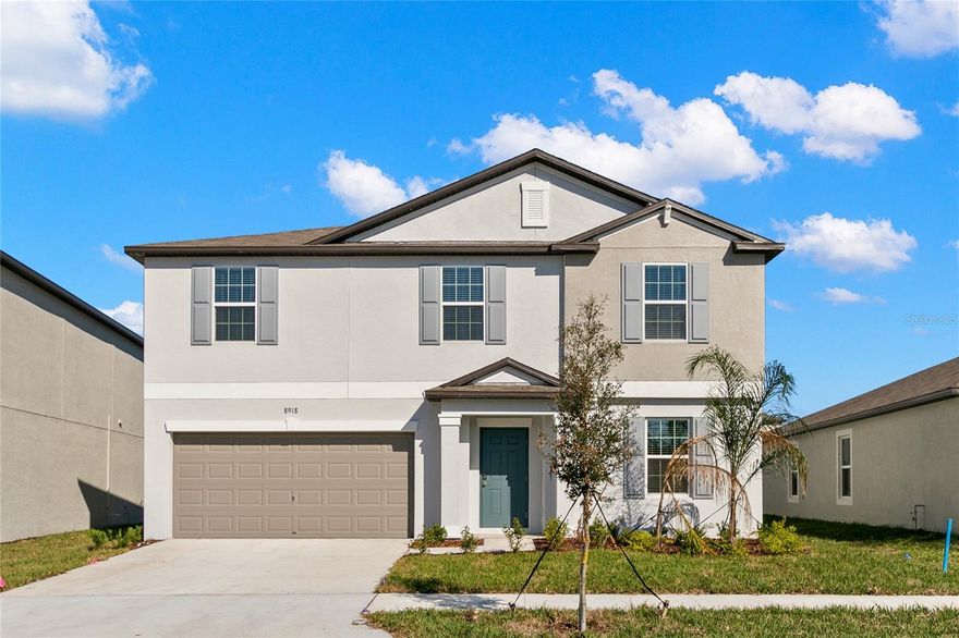 Welcome to this beautiful home that boasts modern elegance, exceptional details, and a fantastic layout for both comfort and style in the most desired community EPPERSON RANCH. This open-concept design offers a spacious first-floor primary suite that feels like a dream. The gorgeous kitchen features a large center island, bright 42” shaker cabinets, stone countertops, deep under-mount sink, under-cabinet lighting, and a massive pantry—all open to the great room. The spacious dining area and beautiful family room are perfect for entertaining or everyday living. As you enter, you'll be greeted by a fantastic office/flex space and lighting, making it ideal for an office, formal dining, or living area. The adorable ½ bath and functional laundry room, complete with built-in shelving, add to the home’s functionality. The laundry room even comes with a washer and dryer! Upstairs, you'll find 4 large bedrooms, each with enough space for a Queen/king-sized bed, and a spacious bonus room perfect for a movie room, playroom, or crafts area. The upstairs bath features dual sinks, and a separate toilet and shower space for added convenience. A hall linen closet completes the second floor. Plus, high-speed ultra-fi fiber internet and basic cable are included in the HOA! Located in the highly sought-after Epperson Lagoon community in Wesley Chapel, this home is just minutes away from over 100 dining options, nightlife, shopping, and entertainment, including Costco, Sam's Club, and top-tier medical facilities. Enjoy easy access to I-75, SR56, and SR54, and explore Shoppes at Wiregrass, Tampa Premium Outlets, The Grove at Wesley Chapel, and Krate, a trendy venue offering restaurants, live concerts, farmers markets, and more. Plus, you're close to exciting attractions like the largest ice rink in the southern US, Snow Cat Ridge, Busch Gardens, and the beaches. Conveniently located near top healthcare providers like Johns Hopkins, AdventHealth, Moffitt Cancer Center, BayCare, USF Health, and more. This home truly offers it all—don’t miss your chance to make it yours!