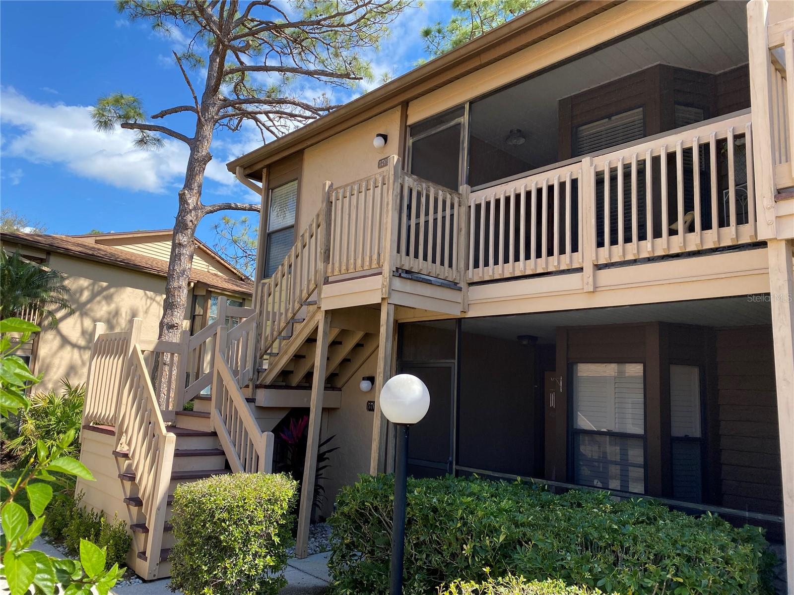 Nicely remolded 2nd floor Avista of Palm Aire condo. This unit is open and bright with lovely golf course and green belt views. This corner unit has all new wood vinyl flooring with built in dry bar next to dinning area. The kitchen has many cabinets and pantry storage with a desk area to work from. This is an off season rental only, tenant hooks up their own cable and internet services. The tenant will be responsible for refunding the owner for electric and water. The one car detached garage is a great feature for storage. Just a short walk across the street to heated pool and spa with park like setting to enjoy. Off season rental only.