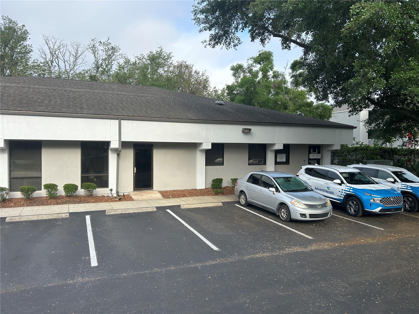 Paddock Park Professional Center is located close to Paddock Mall and has close easy access to I-75. This campus style office compound is comprised of seven single story office buildings with 16 suites. All the buildings are 5.8 acres with a park like setting. The Property's single-story office design creates a beautiful aesthetic while also providing excellent signage and direct parking access to each tenant's entryway. Paddock Park Professional Center offers a high-quality product in an extremely well located area directly off of I-75. The Paddock Mall, the areas dominant shopping destination, is directly down the street as is The College of Central Florida with over 9,500 undergraduates.
Floor diagrams available upon request.
Available 7/1/25: Large entry lobby/work area, 3 private offices, another open work area, 2 bathrooms, Breakroom, utility room and a conference room. Total monthly rent is 2092sf x ($15/sf base rent + $5.90/sf NNN rent) = $3,643.57/mo plus Sales Tax.