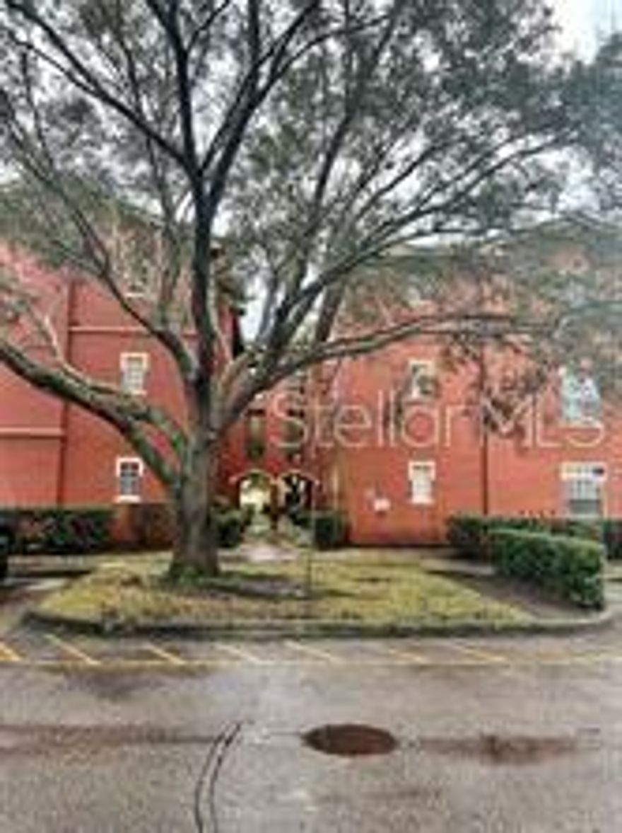 Cozy and UPDATED, FIRST FLOOR 2 bedroom, 2 bathroom condo.  TILE throughout and NEWER carpet in the bedrooms. As you enter, you will notice the beautiful mosiac tile in the foyer and the large living room with BUILT IN shelving.  An area for the dining room and breakfast bar off the kitchen.  The kitchen features NEWER APPLIANCES, TILE backsplash, GRANITE countertops and cabinets with pull out drawers.  INSIDE laundry that INCLUDES the washer and dryer. NEW HVAC, light fixtures and outlet covers.   Primary bedroom has a walk in closet and an UPDATED en suite bathroom. Newly painted inside throughout.  You can relax on your porch and watch the birds fly by!  A lockable STORAGE closet also included on the porch.  The RESORT style community has two pools, hot tub, playground, dog area, a two-story modern gym, billiard room, aerobic/yoga studio, tennis courts, outdoor grilling areas. The HOA covers water, sewer, daily valet trash service and the amenities.  Roof was replaced in 2022.  Located in beautiful Lake Mary, it is close to the Seminole County trail and five minutes from shopping, restaurants and highways.  This home has it all!! Don't wait to schedule your appointment today!!