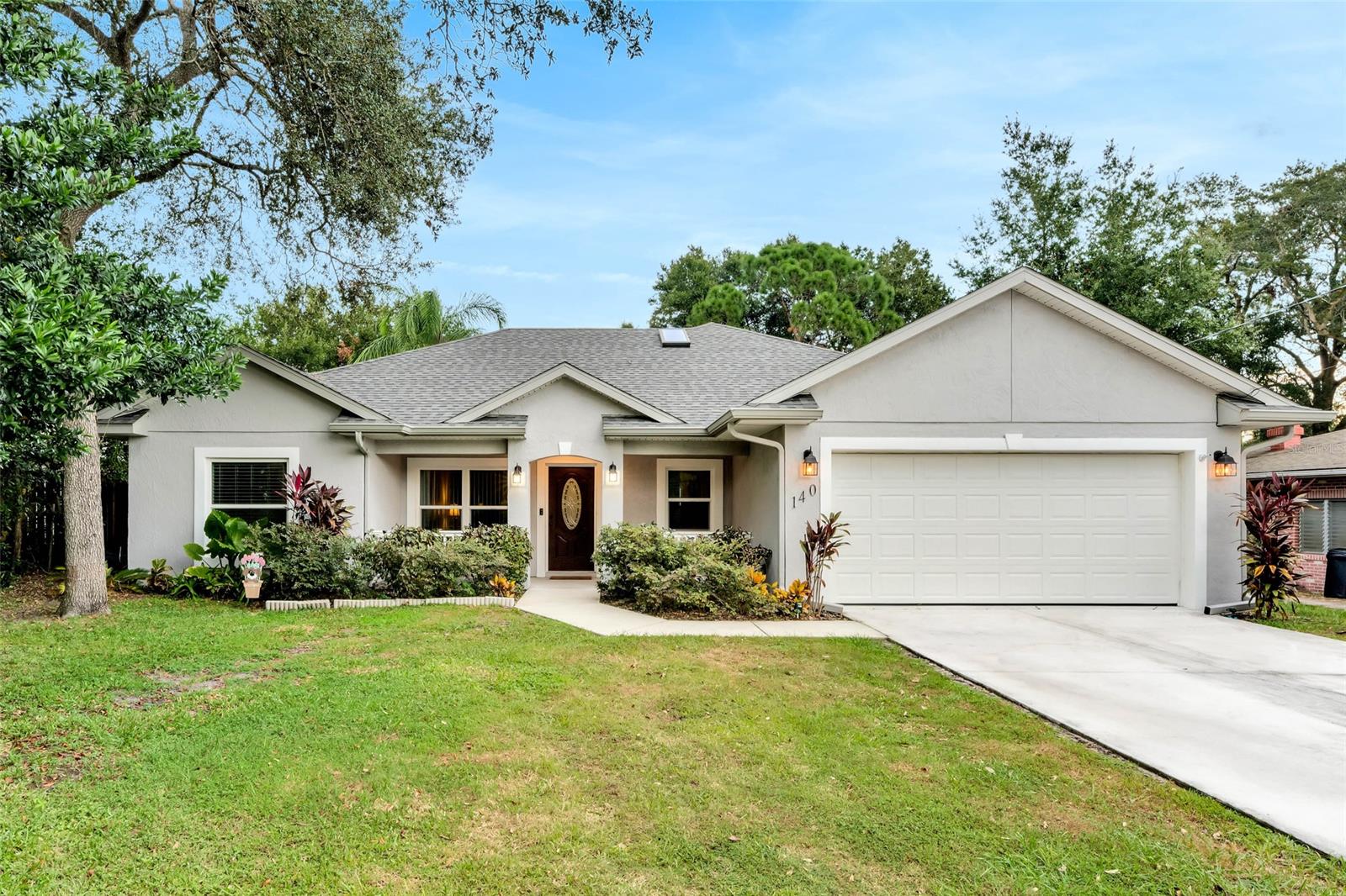 NEWLY BUILT 2020 ELEGANT BLOCK home with all the amenities you can imagine for Florida living at its best. Welcome home to your private retreat with a LARGE FENCED YARD and separate shed. This home is beautifully designed with a wonderful split plan. Many features this house has to offer include OPEN CONCEPT KITCHEN, granite counters, solid wood 42" cabinets with tile backsplash, under counter lighting, dinette, huge master suite with walk in closet, vinyl plank flooring, front and rear covered porches, indoor laundry room, and so much more. Prepare to bring all your toys where there is plenty of room for your cars, boat, and more. Once you tour this home you will see the many qualities that make this a unique and special property. No HOA, Water or Sewer bills!! This house has a well and water softener! DeBary is a wonderful community that is reminiscent of old Florida while being very conveniently located near Orlando and the beaches. Like to walk, jog or rollerblade? You are conveniently located near the intercounty trail system, the community Park of Debary and Gemini Springs as well as Blue Springs, charming DeLand and historic Sanford. The Community Park is home to a large splash pad, open green spaces, and plenty of picnic tables for outdoor gatherings. Gemini Springs offers nature trails, natural springs, kayaking, canoeing, biking trails, playgrounds, and tons of green spaces to enjoy the outdoors. Just down the road you can put your boat in the St. John's river. Private, country feel while conveniently located close to excellent shopping, dynamic dining, groceries, I-4, and expressways, and the Sunrail station so you can choose the lifestyle that complements you. There are so many things to love about this beautiful home and lot, you are limited only by your imagination. We'd love to show you this home today!