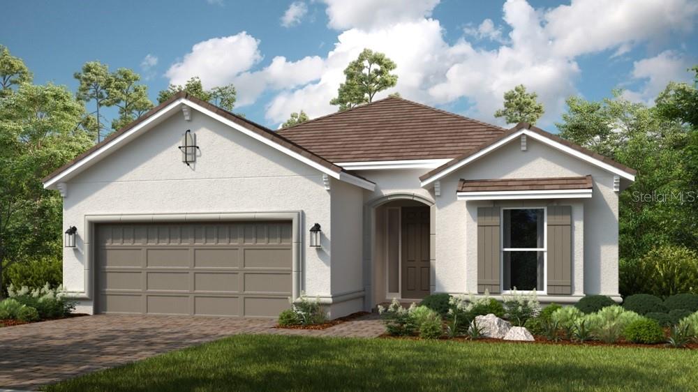Under Construction. New Construction - July Completion! Built by Taylor Morrison, America's Most Trusted Homebuilder. Resort-Style Living at Esplanade at Azario Lakewood Ranch, the perfect blend of relaxation and recreation! Enjoy the heated resort-style pool, state-of-the-art fitness center, and energizing aerobics classes. For outdoor enthusiasts, there are pickleball courts, scenic trails, Vitality Park, and if golf is your game, you'll love Esplanade's 18-hole championship course! Unwind with a facial massage or by the fire pit after a workout. Exclusive amenities like a Wellness Center, Culinary Center, and sports courts ensure there's something for everyone, whether you want to stay active or relax in style. Discover the Lazio—a stunning new construction home offering over 2,300 square feet of beautifully designed living space. This flexible floor plan includes 3 bedrooms, 3 full bathrooms, a private study, and a spacious two-car garage. From the inviting foyer, step into the elegant dining area and open-concept great room, ideal for entertaining and everyday living. The gourmet kitchen features a large center island and flows effortlessly into the great room, extending out to a covered lanai with a sparkling pool and spa—perfect for outdoor enjoyment. The primary suite is a luxurious retreat, showcasing dual vanities, an oversized shower, a private water closet, and a generous walk-in closet. Structural options added: Gourmet kitchen 2, extended garage, tray ceiling package, casual dining extension with covered extended lanai, and pool. Photos are for representative purposes only. MLS#A4651666