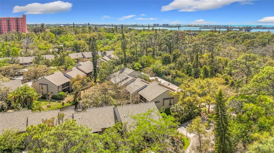 Welcome to Pelican Cove, a gated waterfront community on 75 acres along Little Sarasota Bay. This second-floor end-unit condominium has its own private entrance and is one of the larger floor plans available. The home features an updated kitchen with an open terrace, an open floor plan with cathedral ceilings, southwest exposure that fills the space with natural sunlight, and two updated bathrooms with walk-in showers.  

The community offers an 86-slip marina with sailboat access and no fixed bridges to the Gulf, six heated pools and a hot tub, three clubhouses, lighted tennis and pickleball courts, shuffleboard and basketball courts, dog-walking areas, and over five miles of walking trails and boardwalks. Creative amenities include art studios, a pottery and sculpture room, and a woodworking shop, plus classes through Pelican Cove University and frequent concerts and cultural events.  

Centrally located in South Sarasota (west of the trail), Pelican Cove is a short drive to downtown Sarasota, nearby beaches, and convenient shopping including Sprouts and Costco, with Trader Joe’s and Whole Foods coming soon. Schedule a showing to experience this sun-filled, well-appointed end unit and the exceptional lifestyle the community offers.